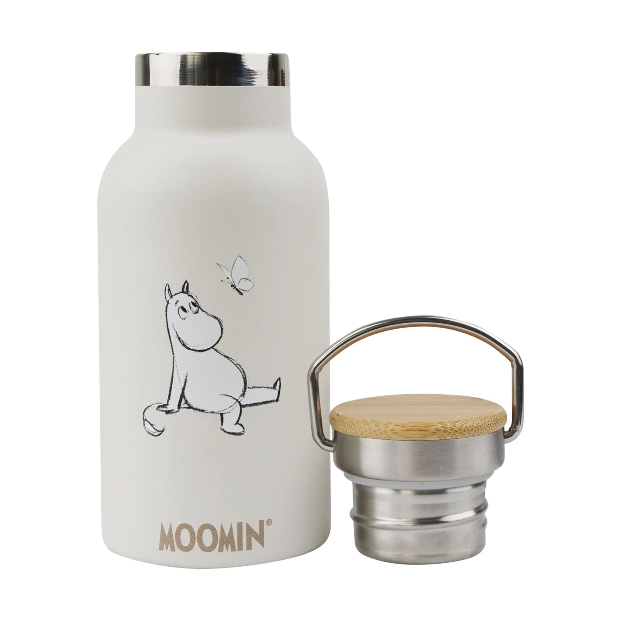 Barbo Toys Drikkedunke til børn Drikkeflaske - Mumi i Beige, 2