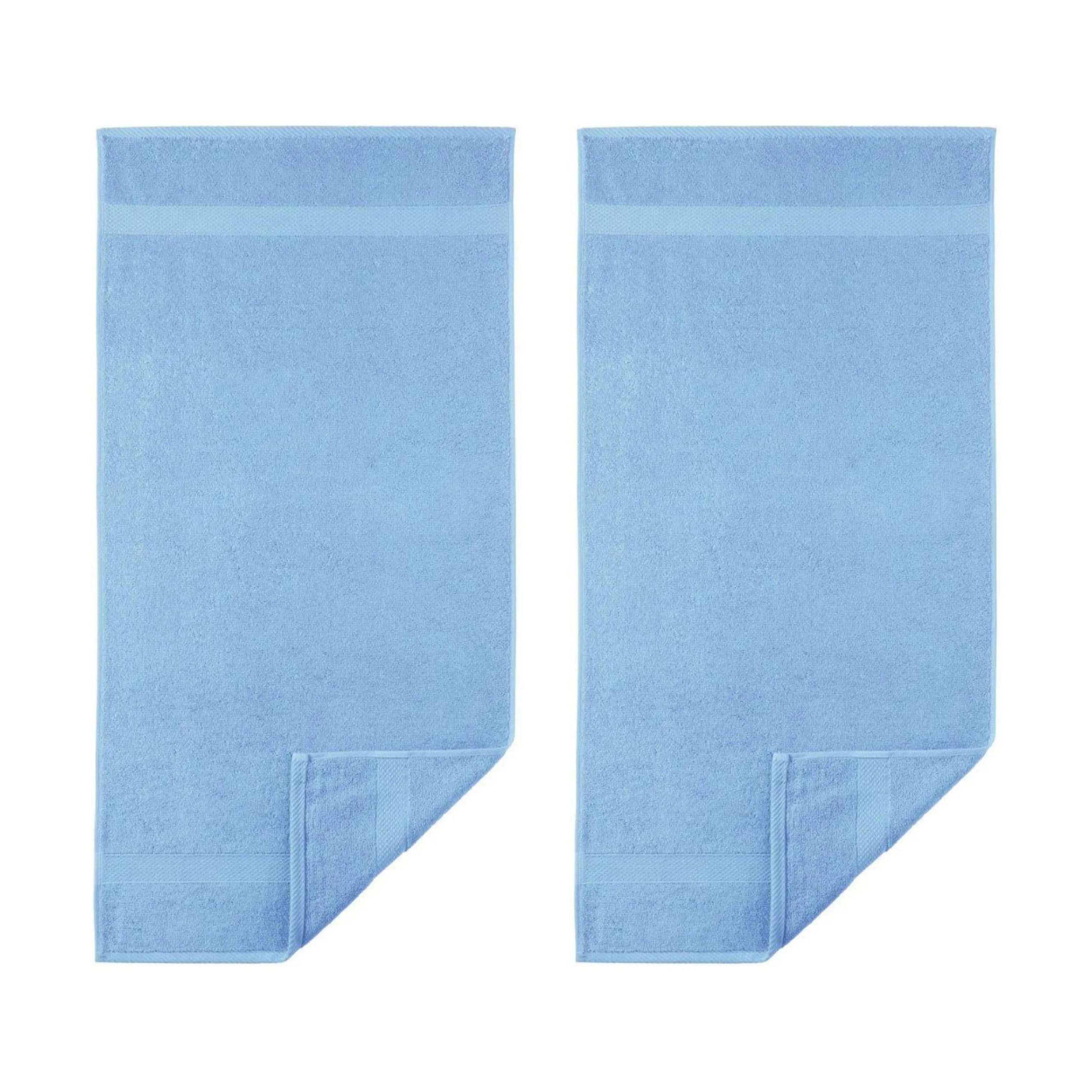 Egeria Håndklæder Diamant Håndklæde - 2 stk. i Sky blue, 1