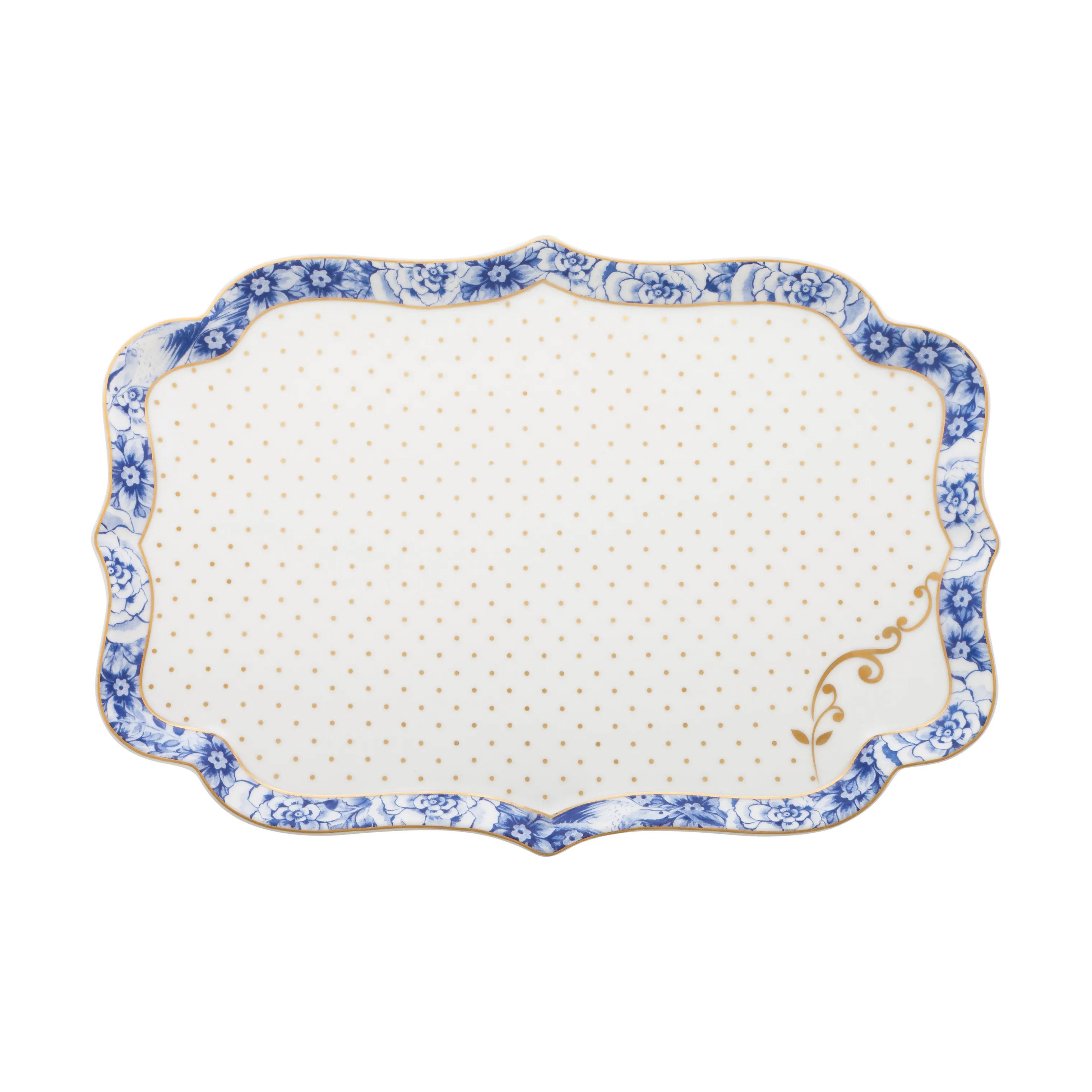 PIP Studio Serveringsfade Royal Winter White Royal White Fad i white, 1