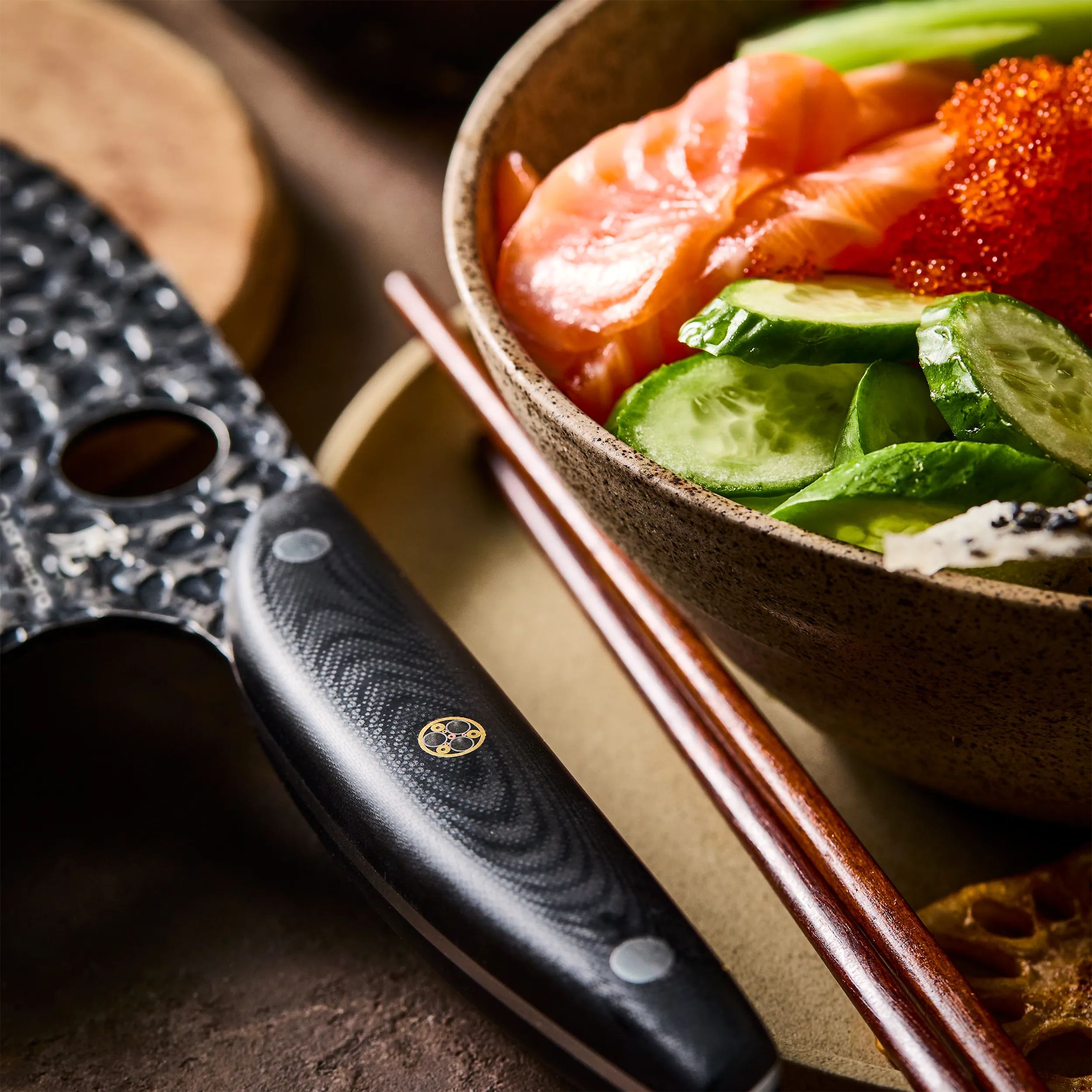 THE CUSTOM CHEF™ Knivblokke med knive Cuisine::pro Kuro Kiba Cuisine::pro® Kuroi Kiba™ Knivblok - 7 dele i Black, 6