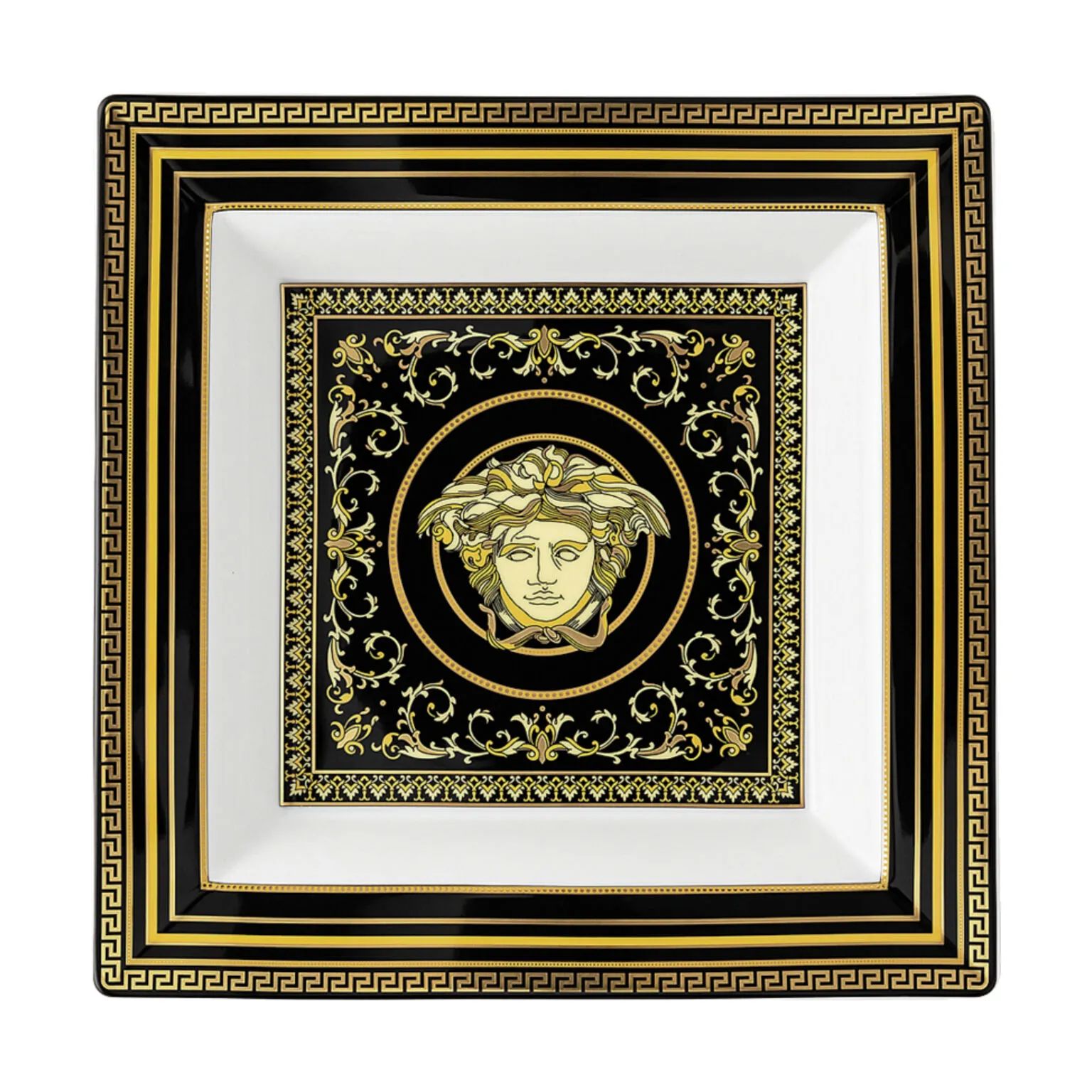 Versace Serveringsskåle Virtus Skål i Sort, 1