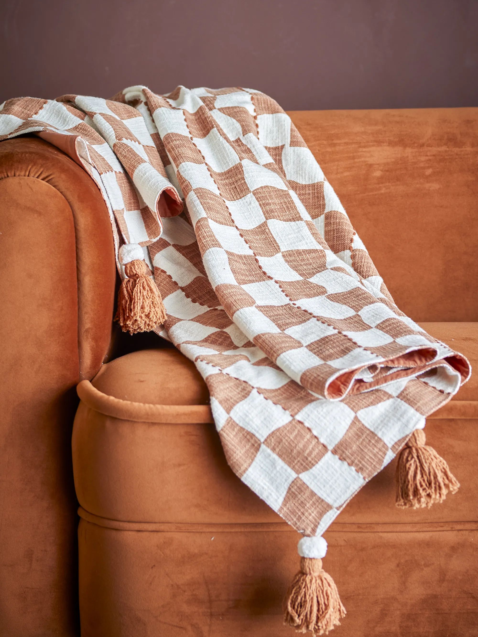 Creative Collection Plaider Chola Plaid i Brun, 3