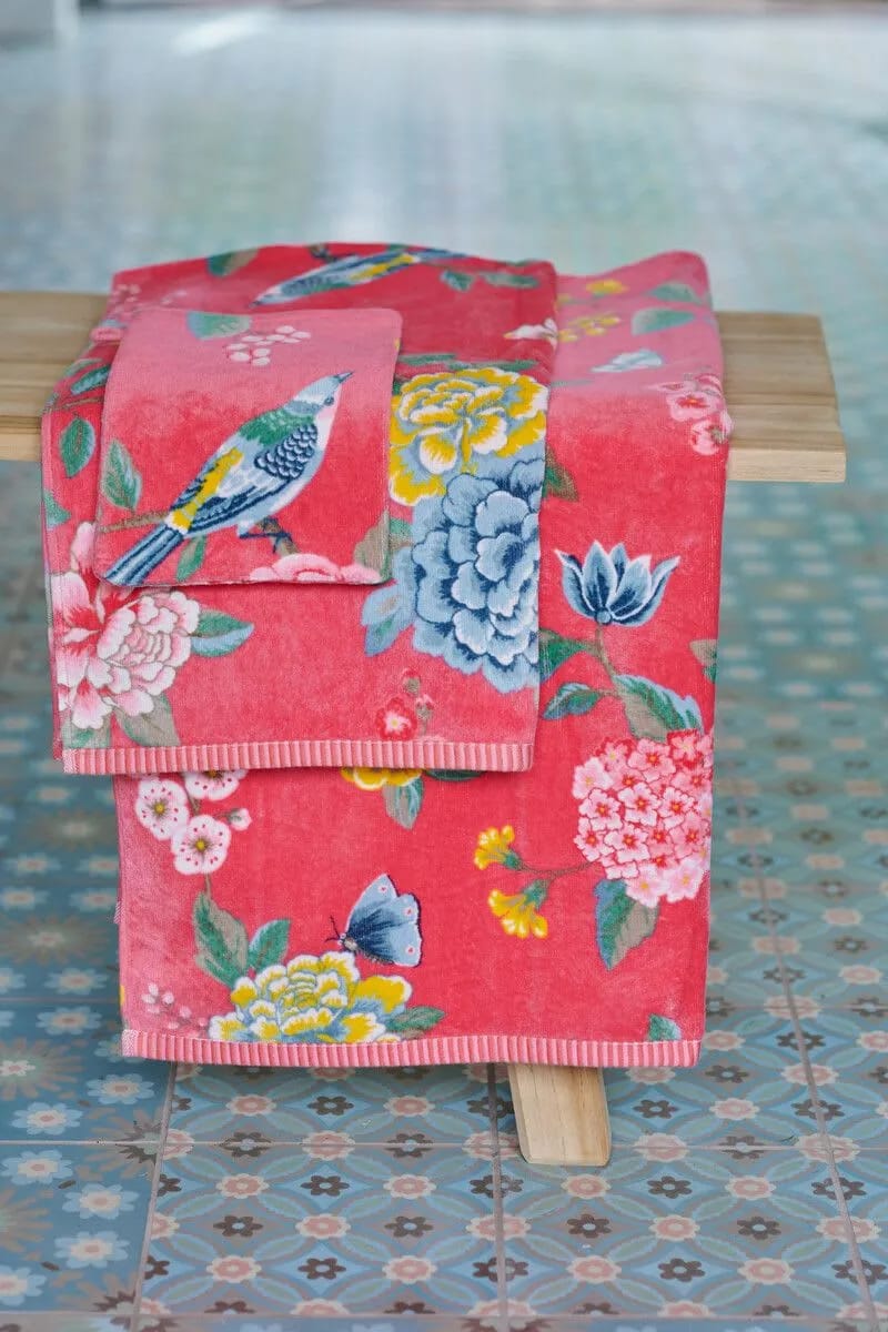 PIP Studio Håndklæder Good Evening Håndklæde i Koral, B30 x L50 cm, 2