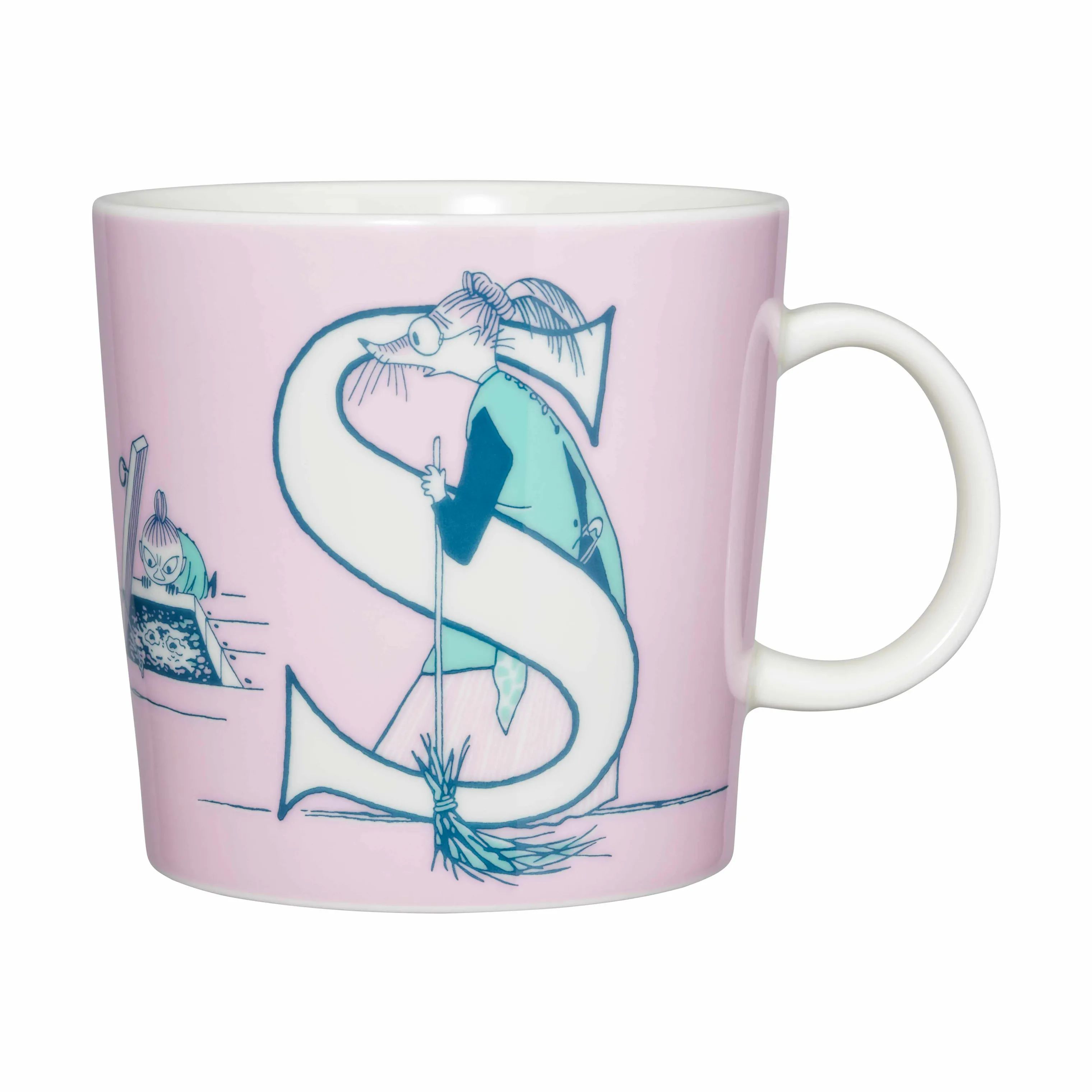 Moomin Arabia Krus og kopper med hank ABC Krus - S i S, 1