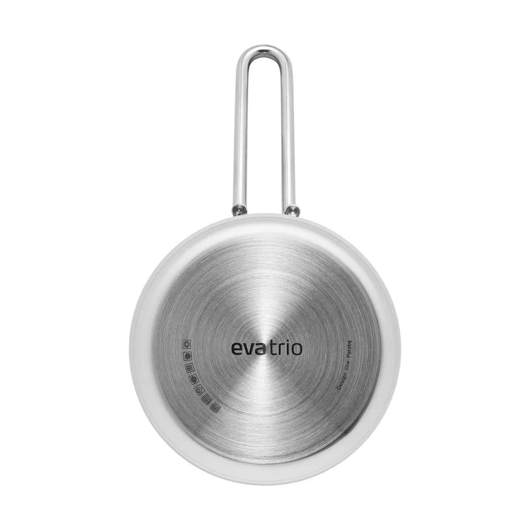 Eva Trio Kasseroller Stainless Steel Rec. Stainless Steel Kasserolle i Poleret stål, 1.1 L, 3
