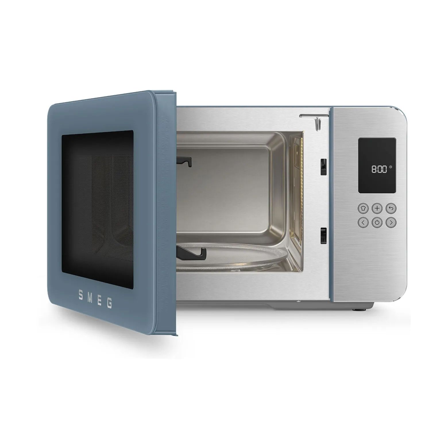 Smeg Mikroovne Collezione Mikroovn i Storm blue, 2