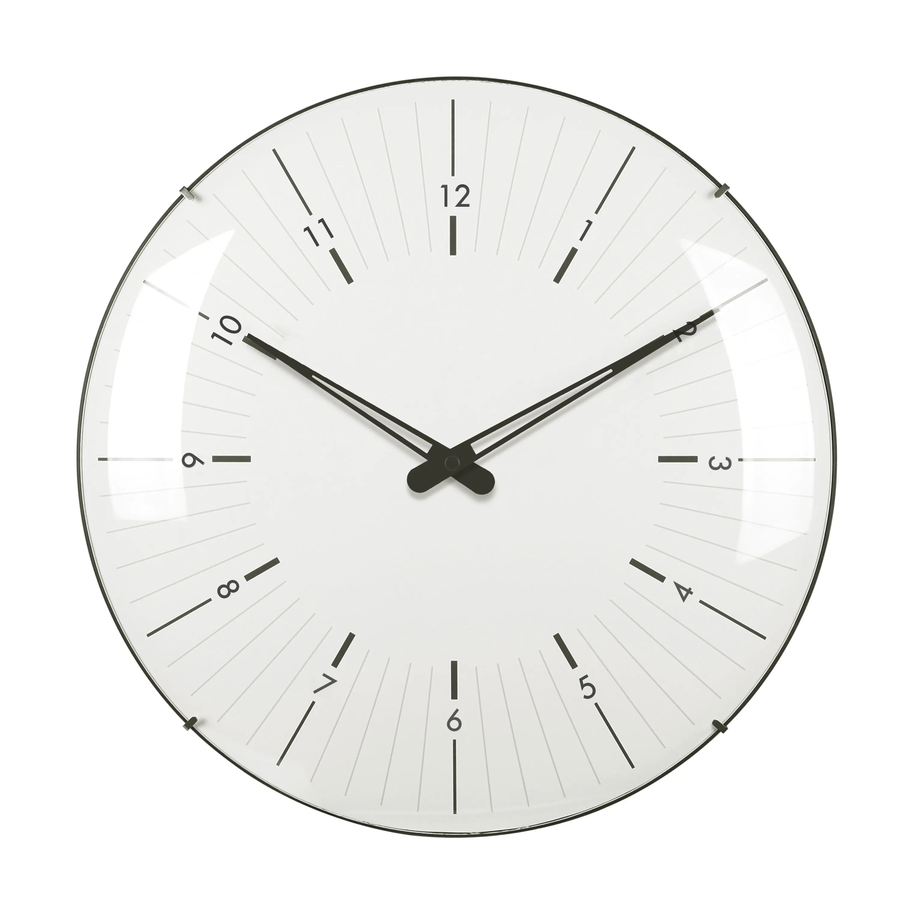 CASA Living Vægure Vægur i Hvid/sort, 35 cm, 1
