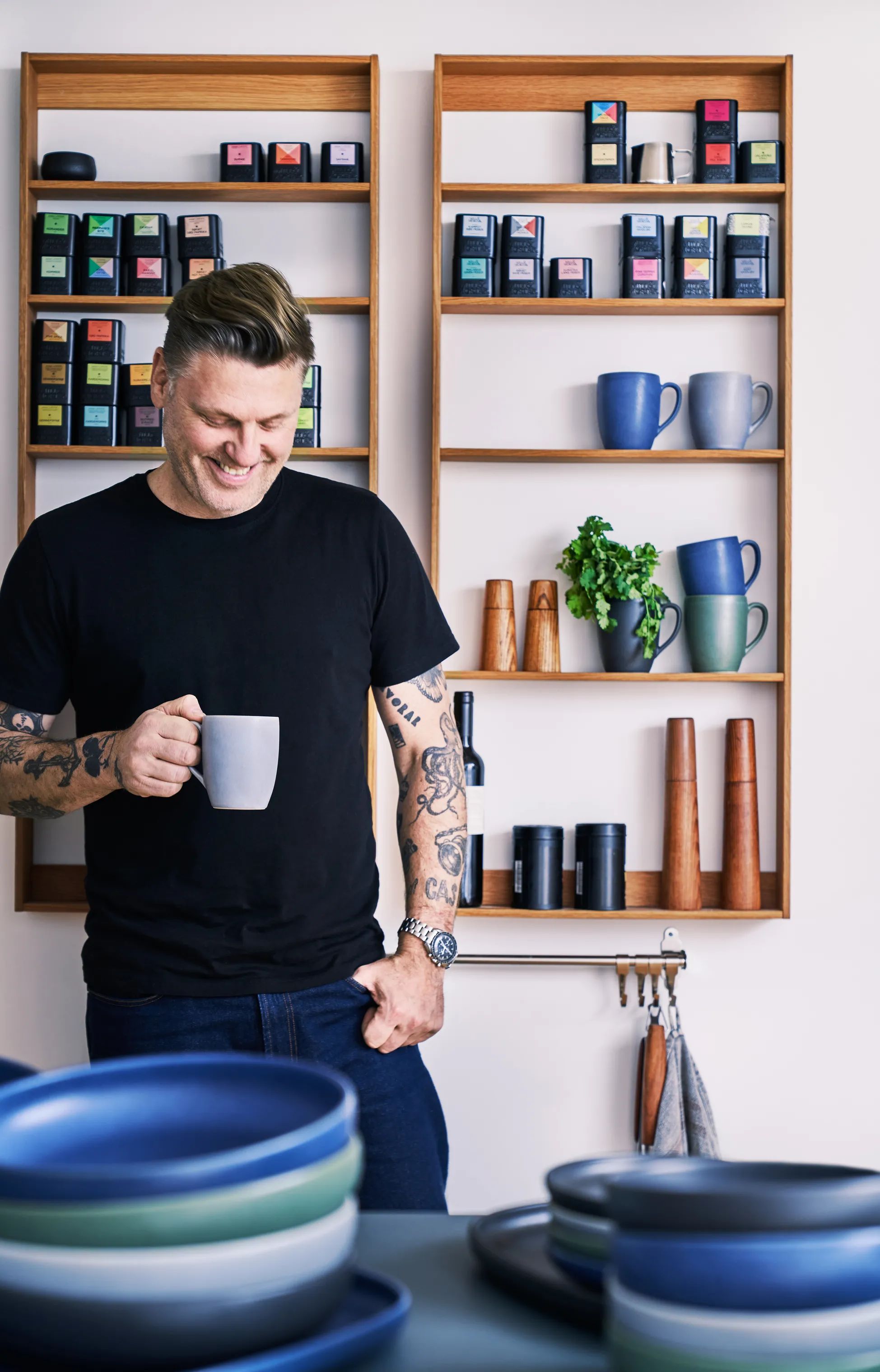 Timm Vladimir Kitchen Skåle Stentøj Skål i lys grå, 3