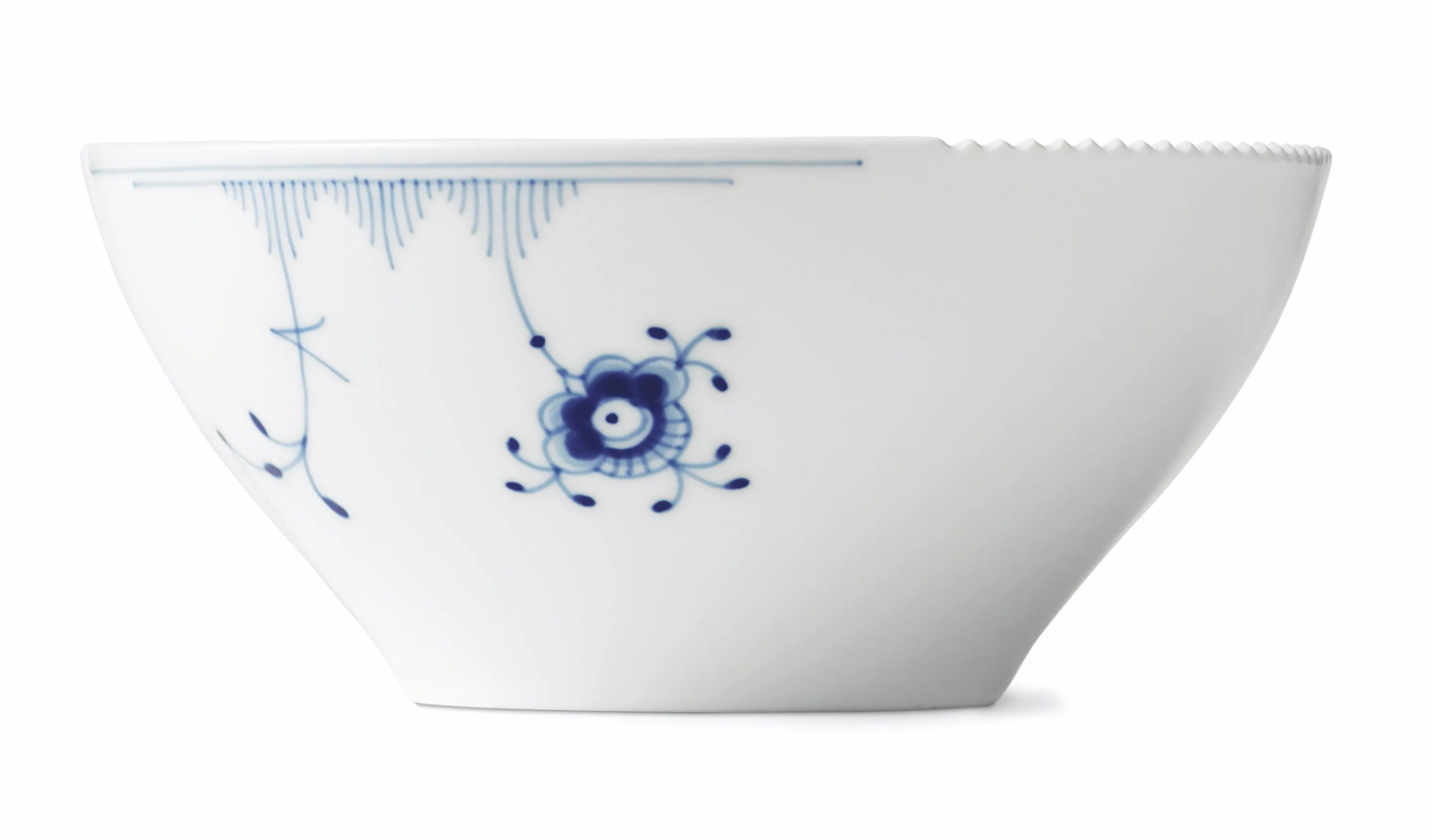 Royal Copenhagen Skåle Blå Elements Skål i Koboltblå/hvid, 13 cm, 3