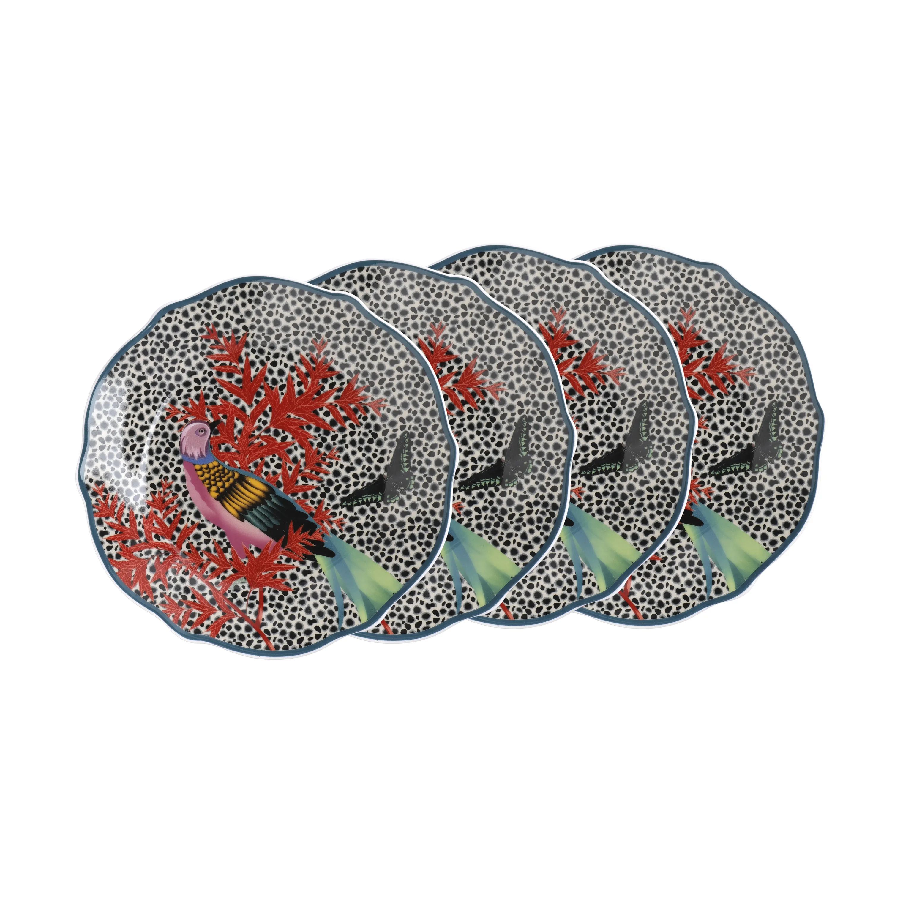 Mikasa Kagetallerkener Mikasa x Sarah Arnett Kagetallerken - 4 stk. i Multicolour, 7