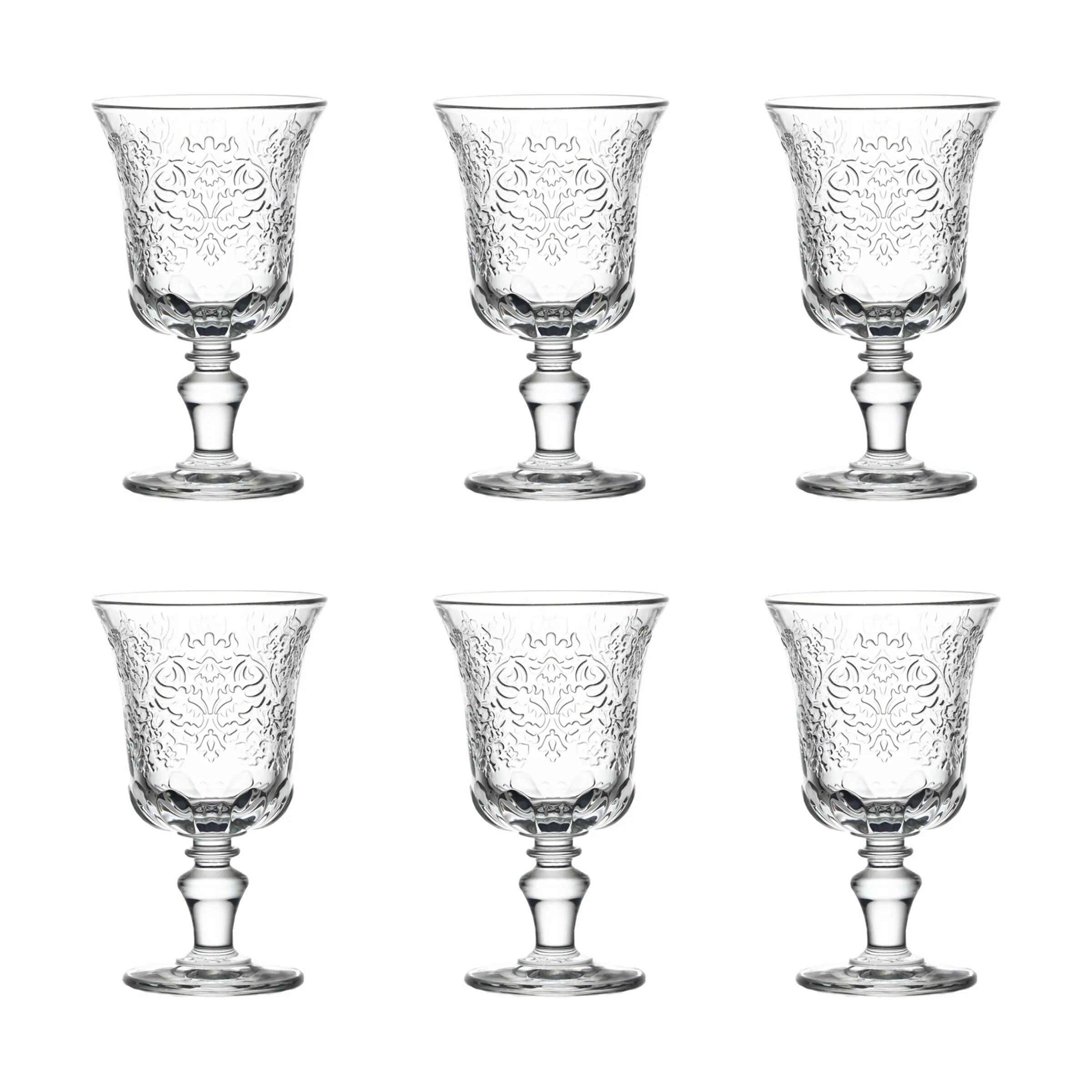 La Rochère Rødvinsglas Amboise Vinglas - 6 stk. i Klar, 1