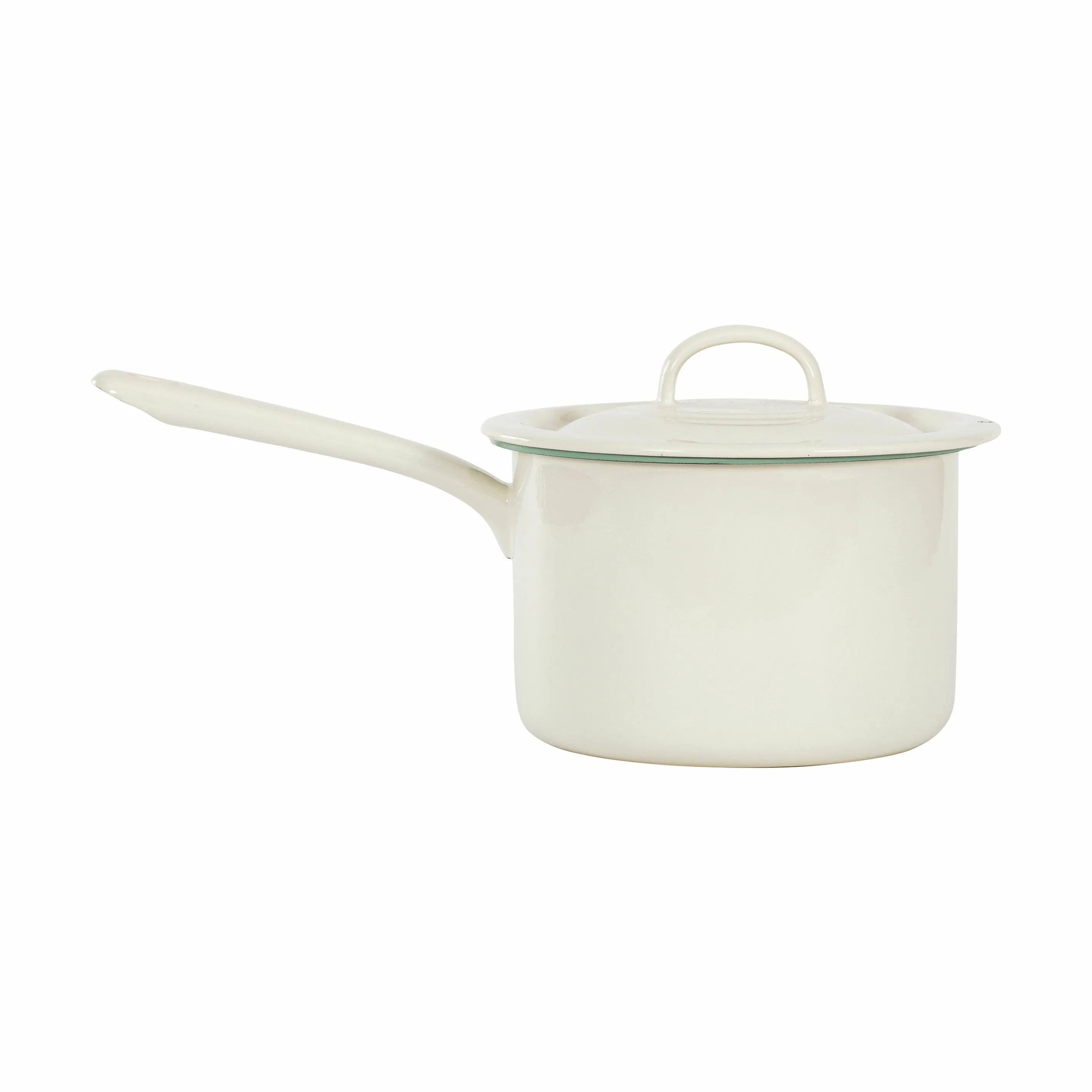 Kockums Jernverk Kasseroller Kasserolle i Cream Lux/Green, 1