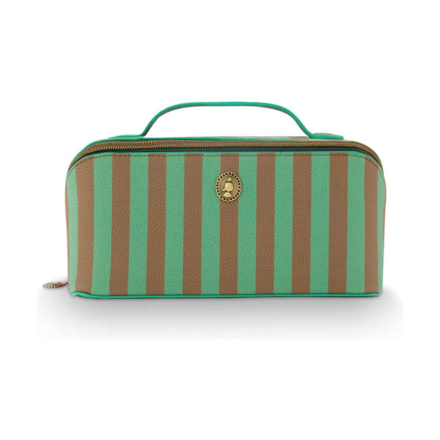PIP Studio Øvrigt interiør Cyrille Kosmetiktaske i green stripe, 1