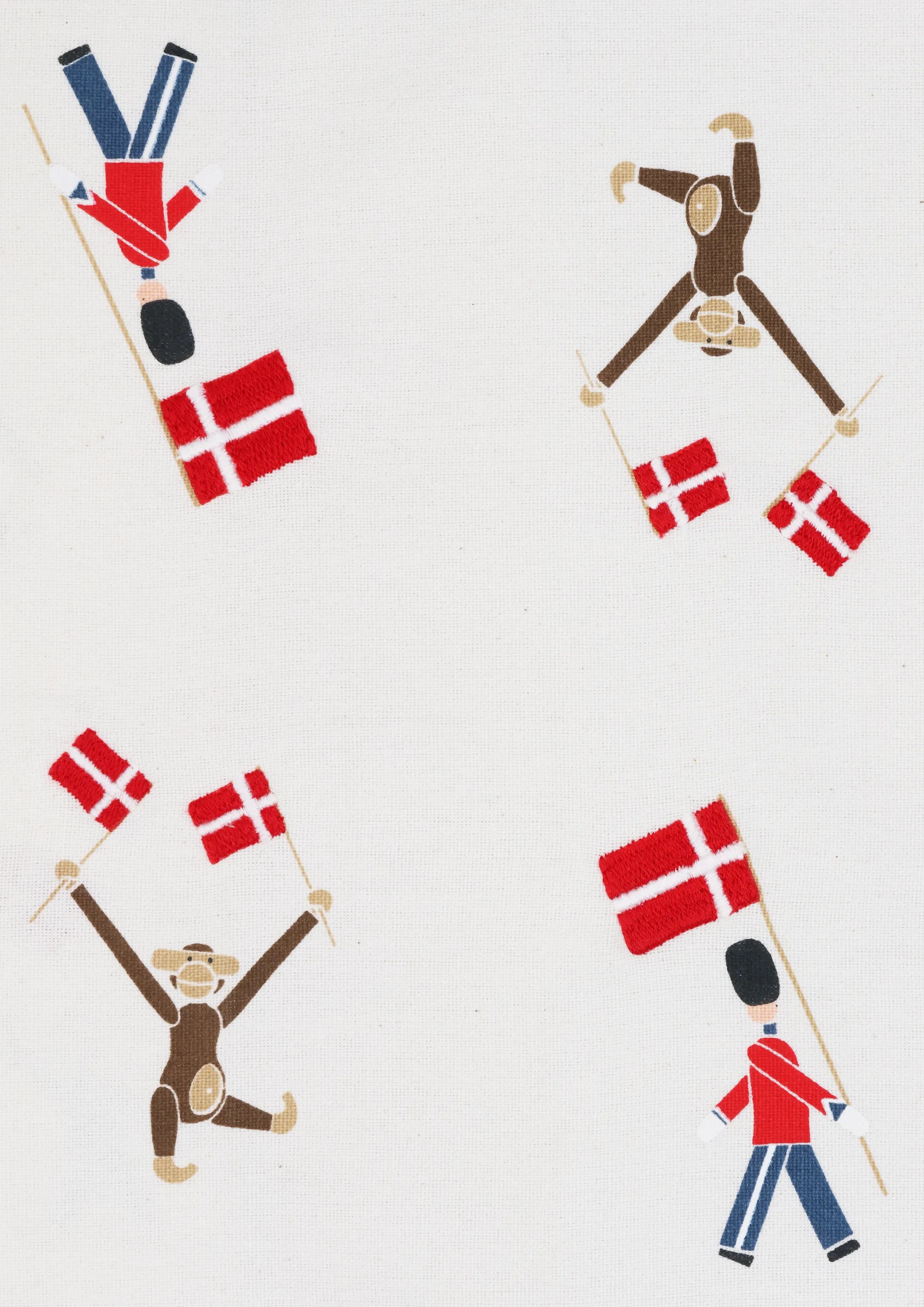 Kay Bojesen Duge Kay - textiles Kay Fødselsdagsdug i B150 x L370 cm, 4