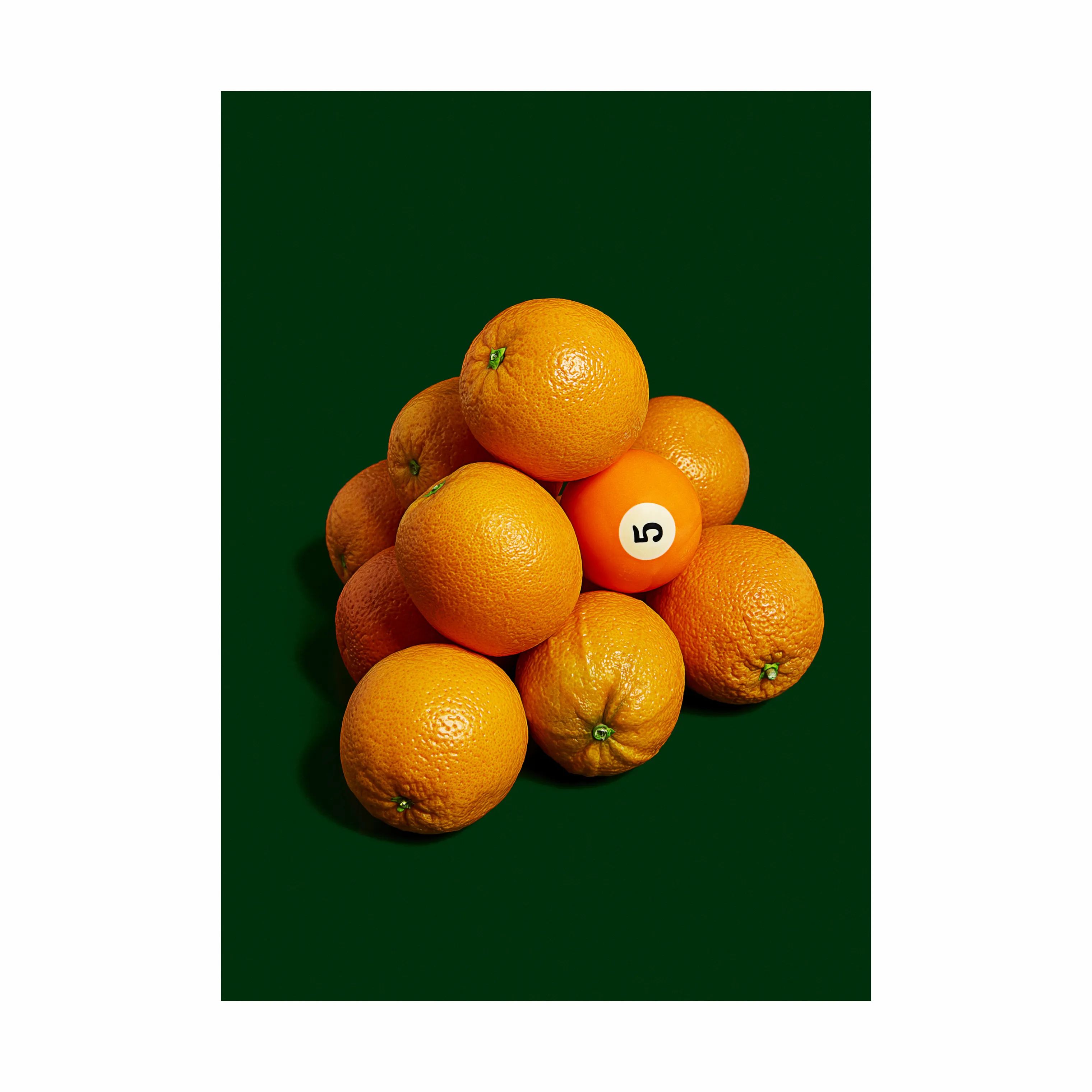Poster&Frame Plakater plakat - Odd orange out i B30 x L40 cm, 1
