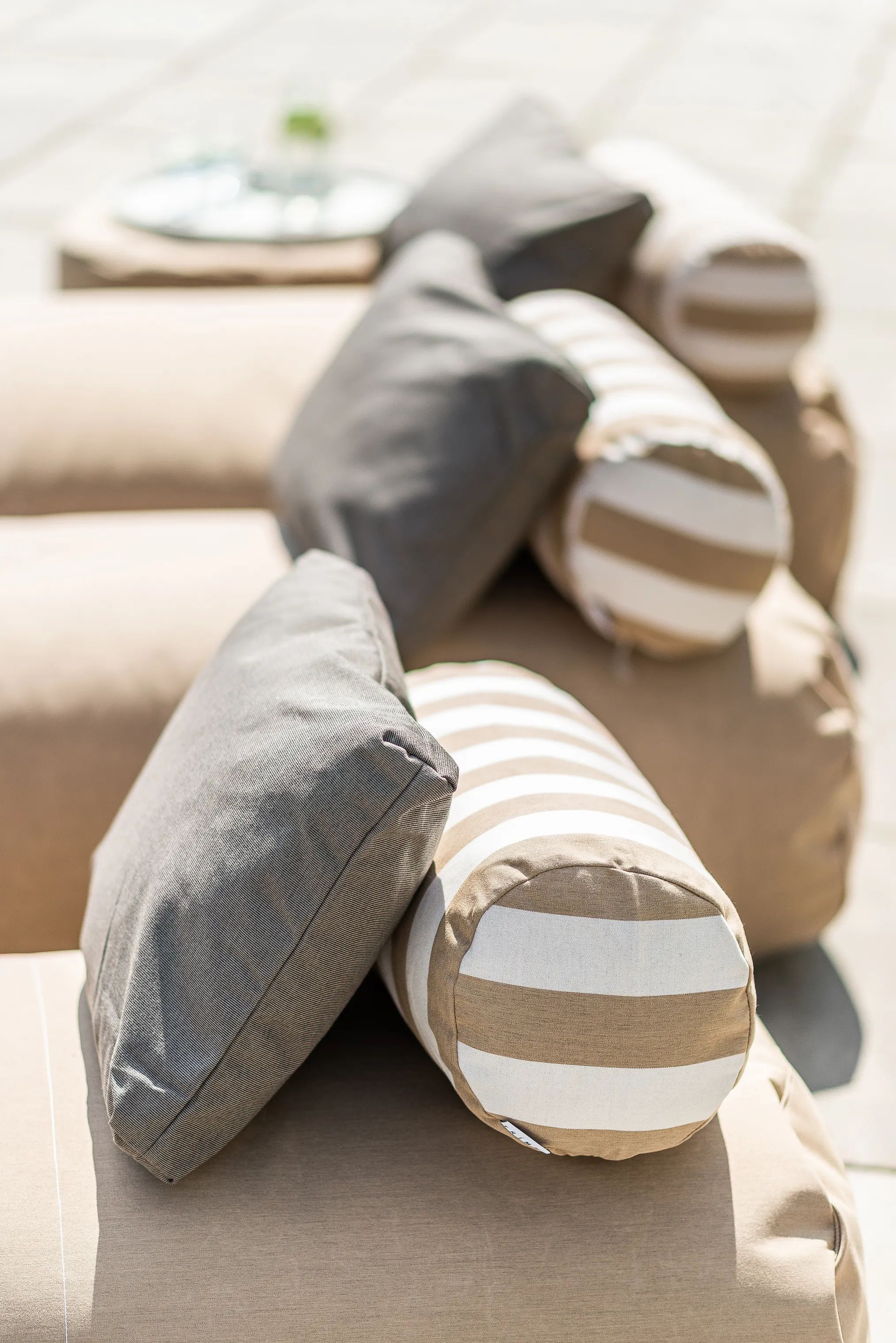 TRIMM Copenhagen Liggestole Mini Rocket Rocket Daybed i Taupe, 180 cm, 5