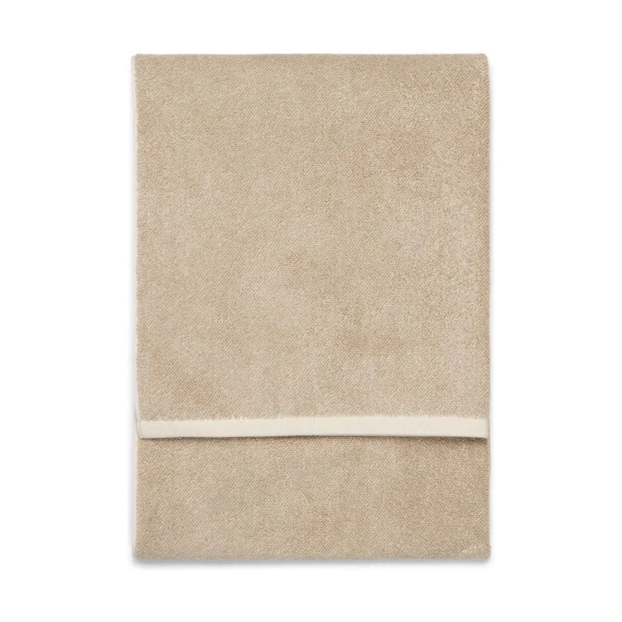 Marc O'Polo Håndklæder Timeless Melange Badelagen i Dark sand, 1