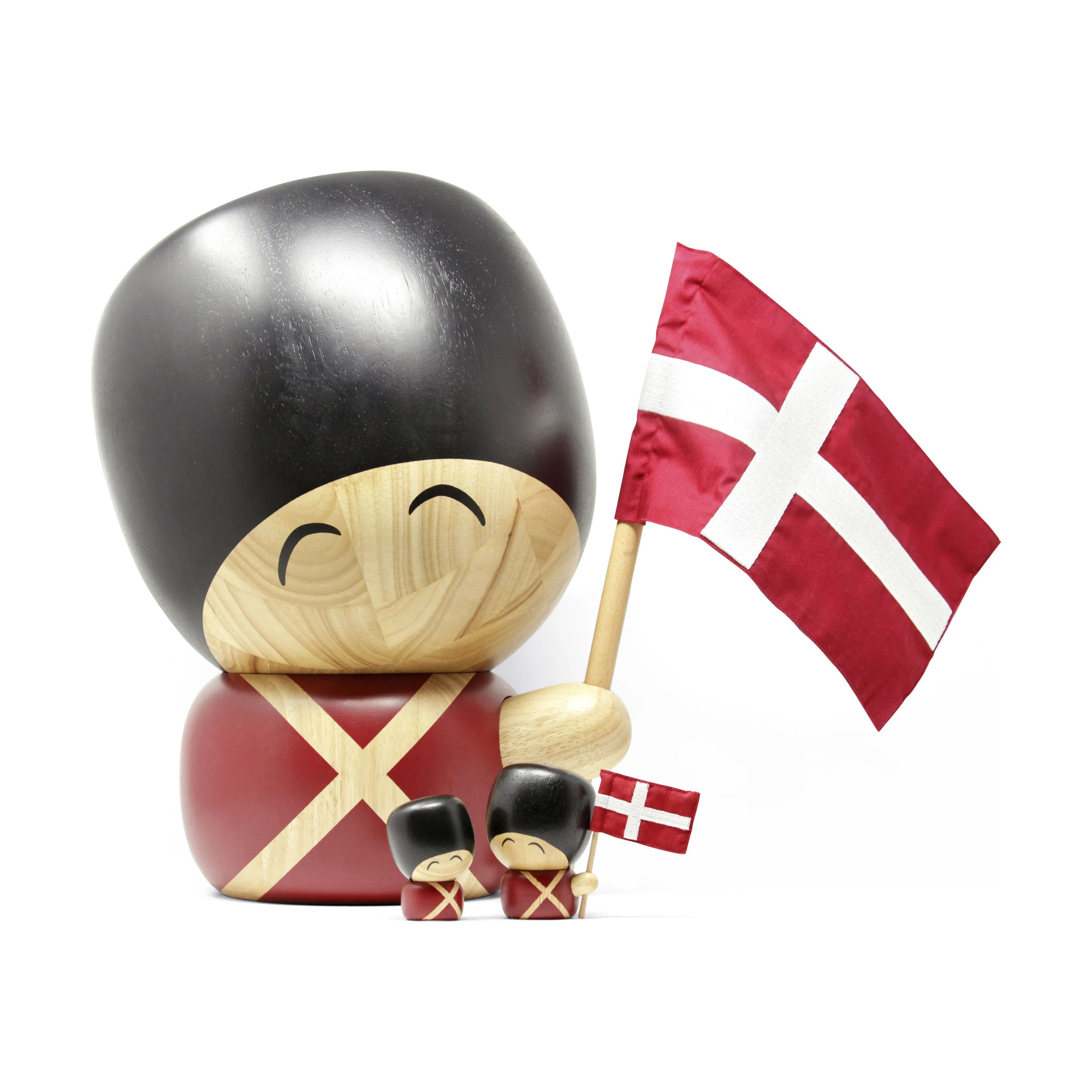 FableWood Øvrige figurer Garder med flag - Knud den Store i 38, 6