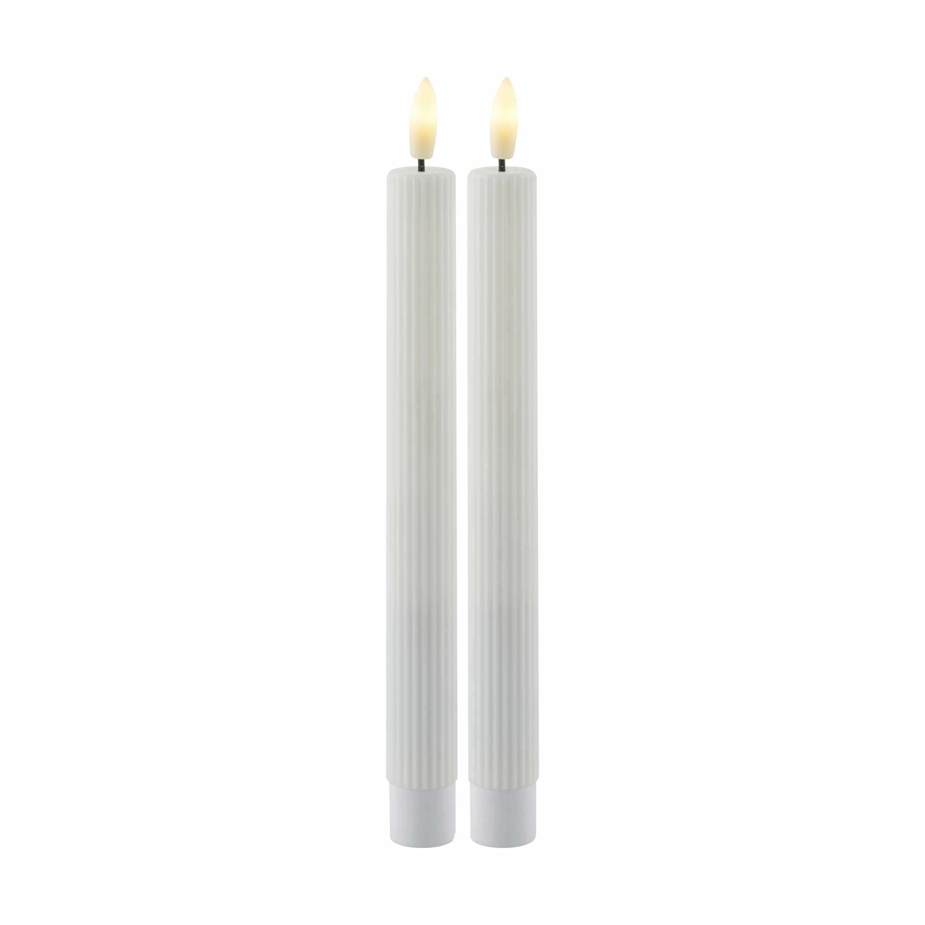 Sirius LED-lys Smilla Genopladelig LED Kronelys - 2 stk. i Hvid, 1