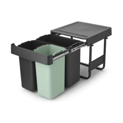 Brabantia Spande uden pedal Sort & Go Indbygningsmodul i 40 L, 1