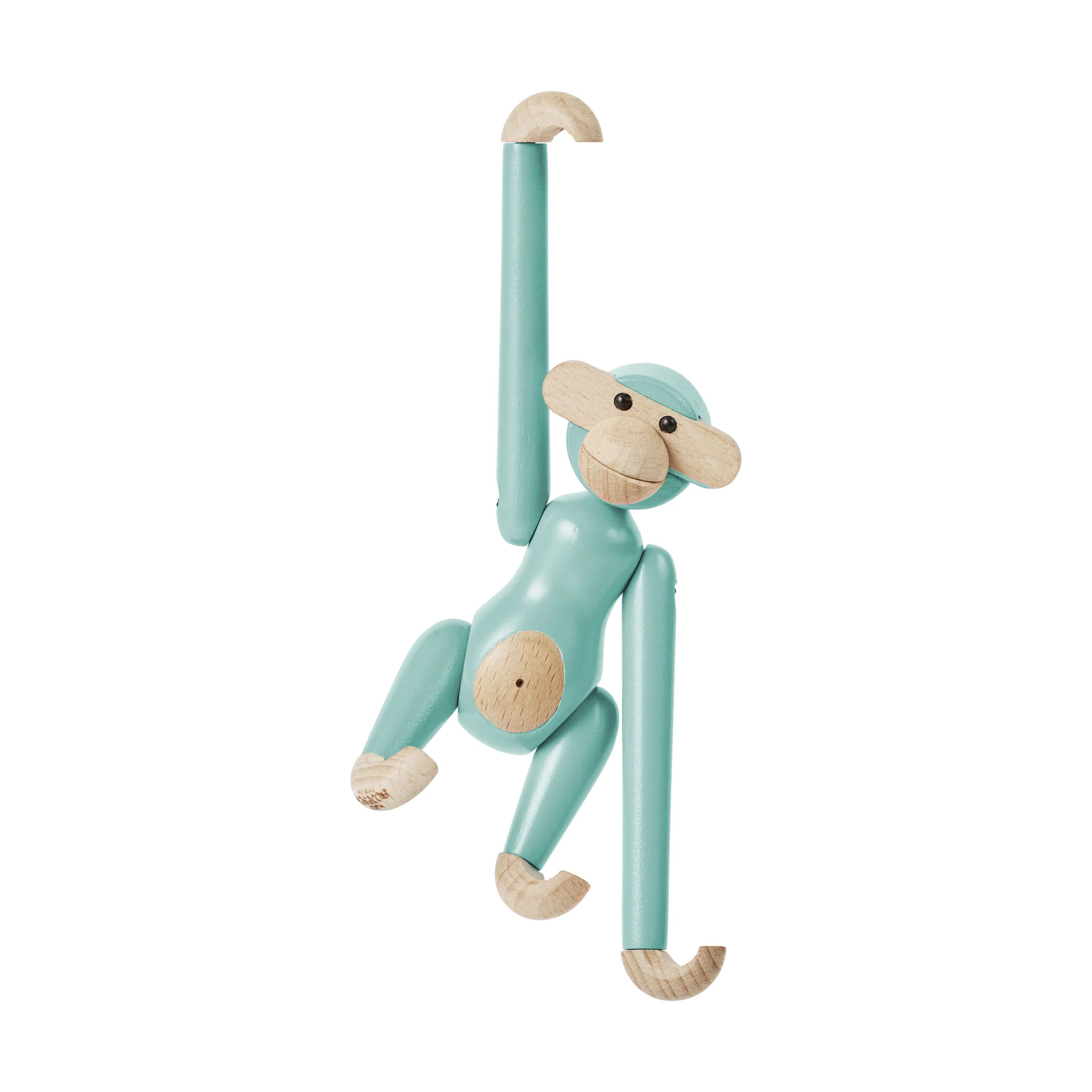 Kay Bojesen Dyrefigurer Monkey Abe - Mini i Turkis, 6