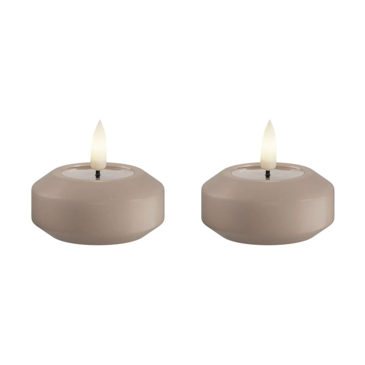 Deluxe Homeart LED-lys Flydelys - 2 stk. i Rose, 1