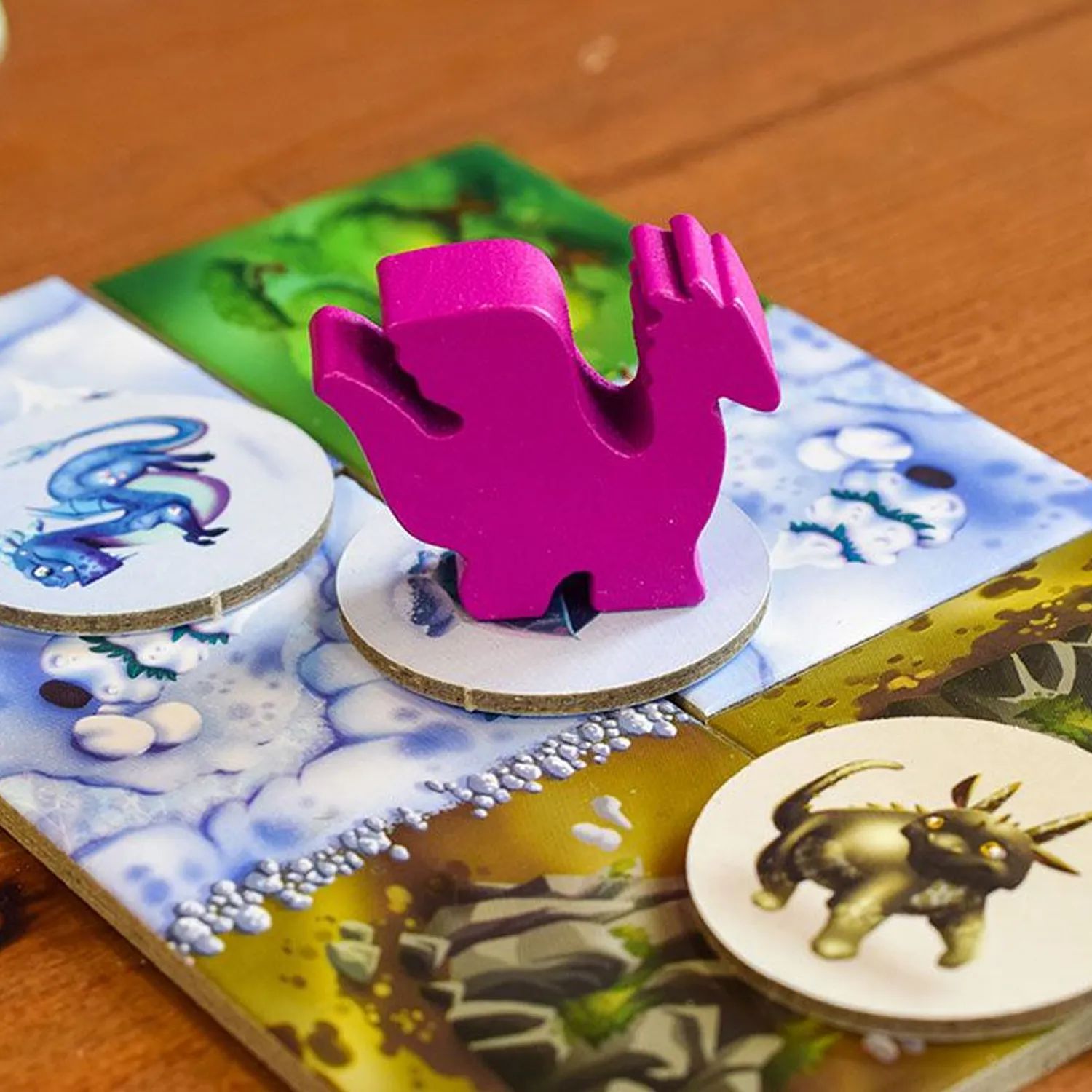 Spilbræt Spil Brætspil - Dragomino i Multifarvet, 2