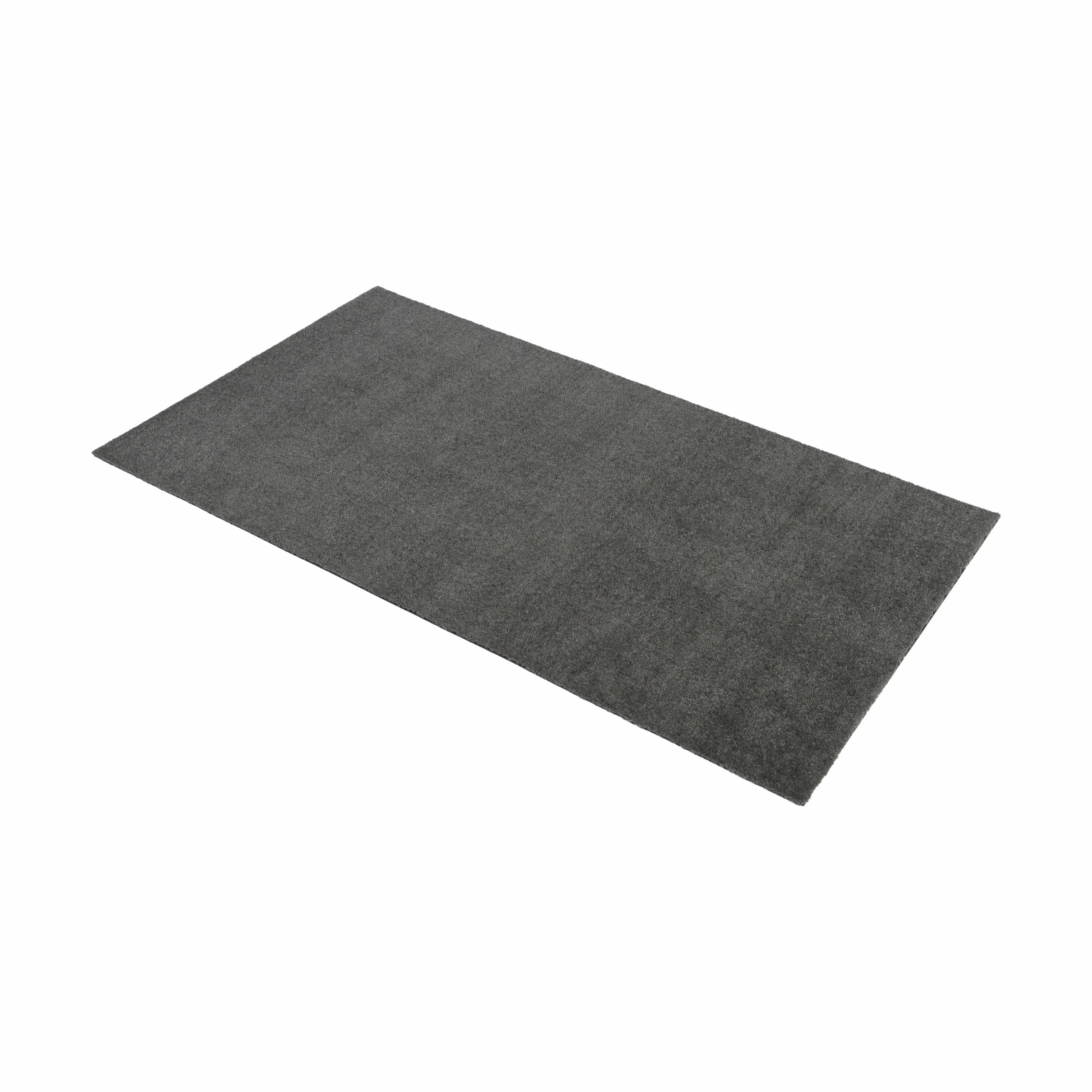 Tica Copenhagen Gulvtæpper Uni Color Gulvtæppe i Steel Grey, B67 x L120 cm, 4