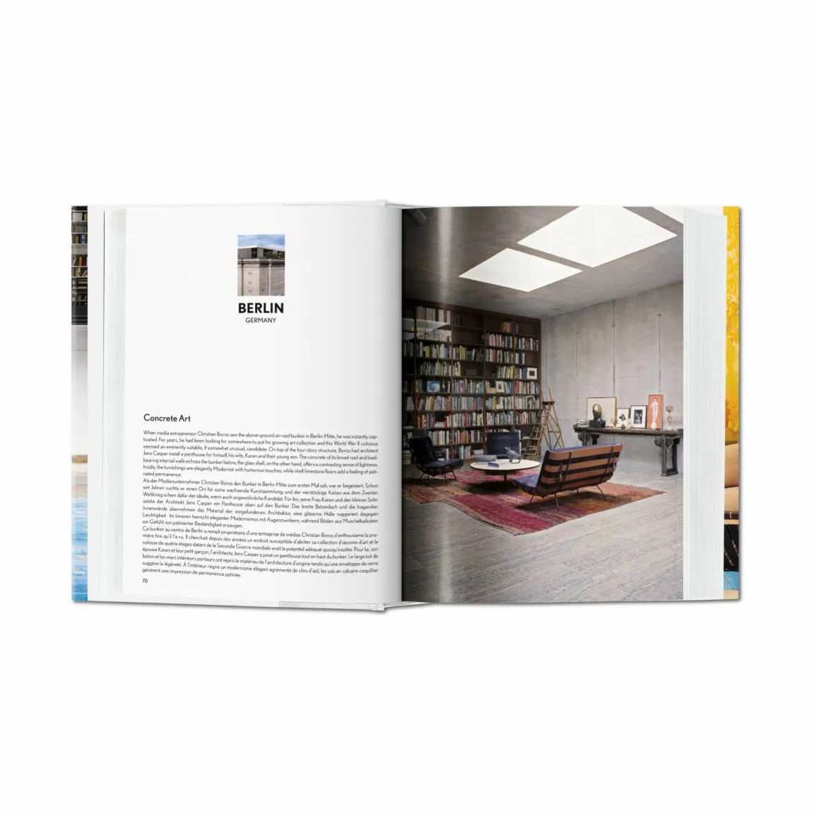 Taschen Coffee table books 100 Interiors Around the World - Af Meike Niessen i Blå/Flerfarvet, 3