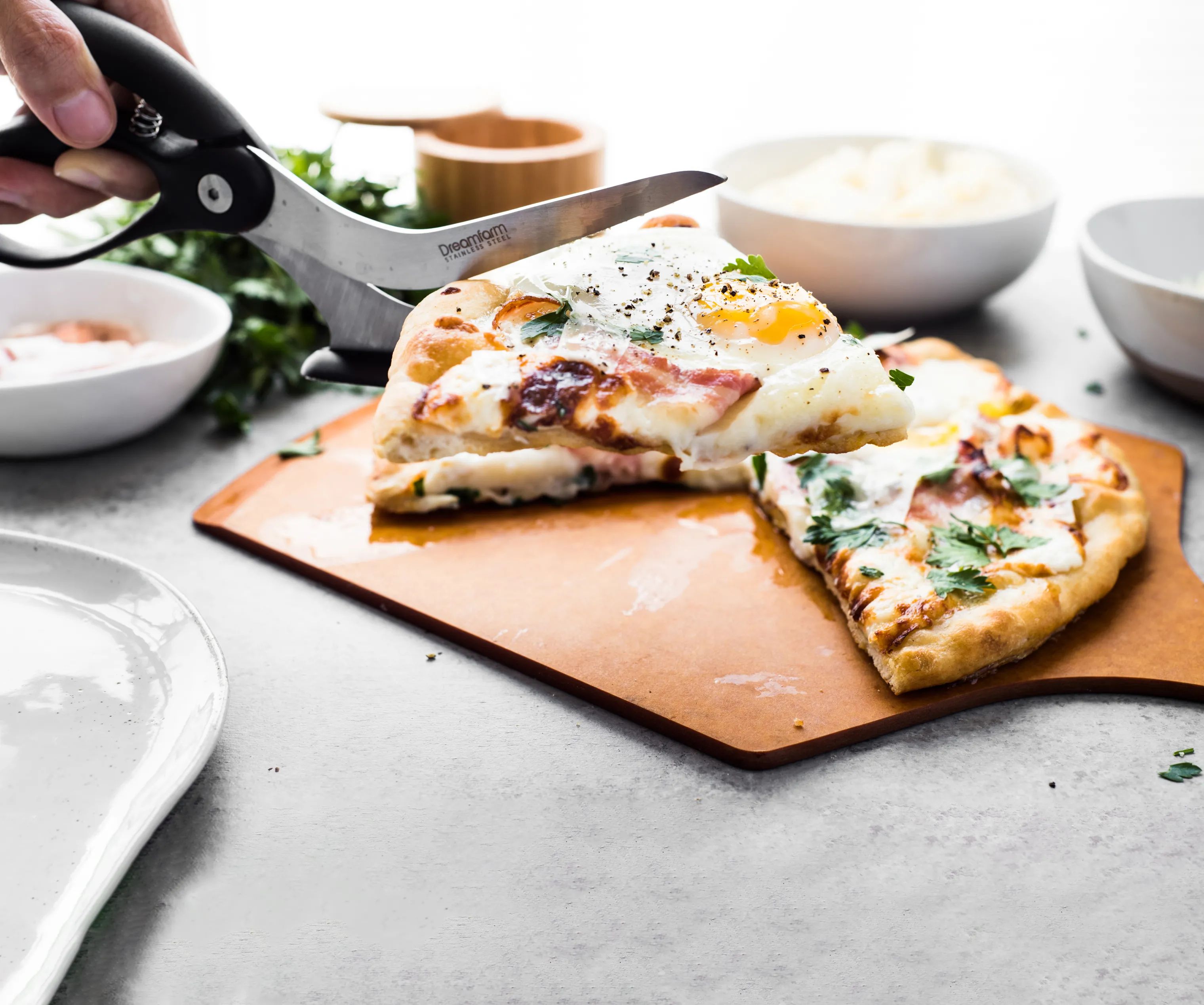 Dreamfarm Pizzaskærere Scizza Pizzasaks i Sort/stål, 5