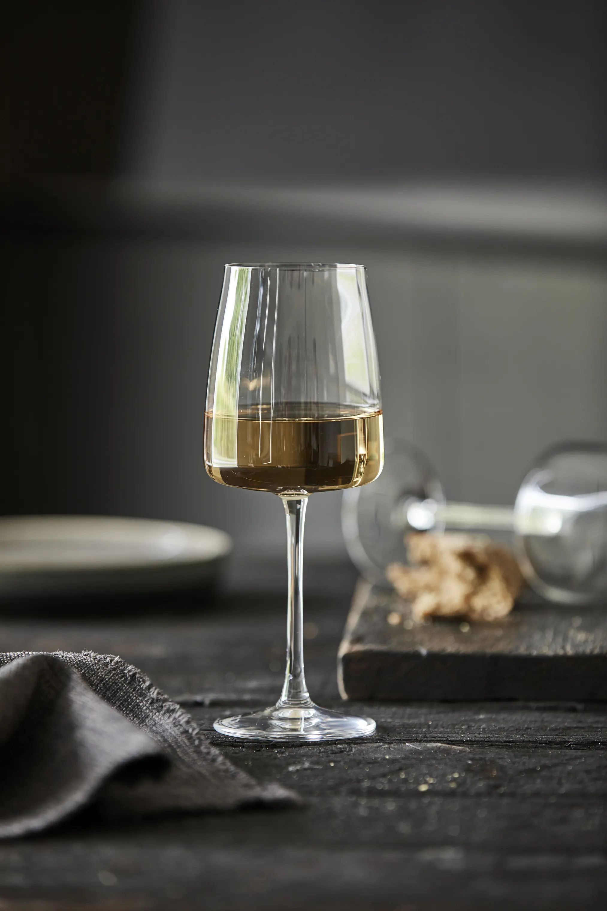 Lyngby Glas Hvidvinsglas Zero Hvidvinsglas - 4 stk. i Klar, 43 cl, 2