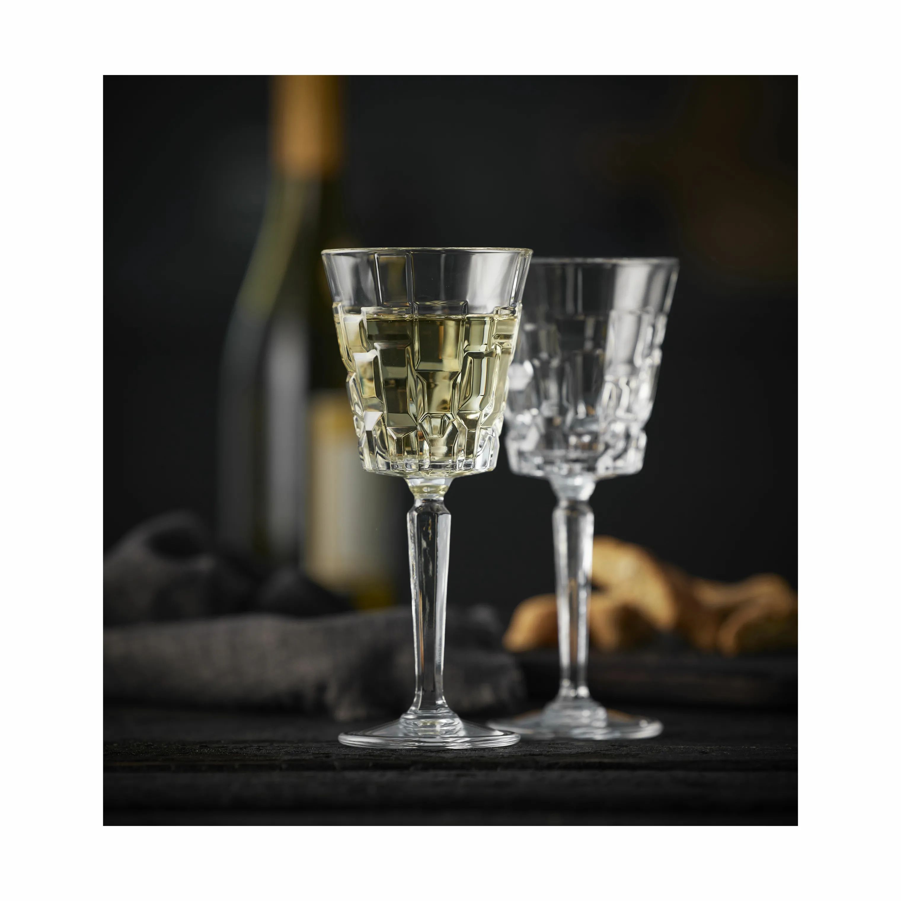 Lyngby Glas Hvidvinsglas Etna Hvidvinsglas - 4 stk. i Klar, 20 cl, 6