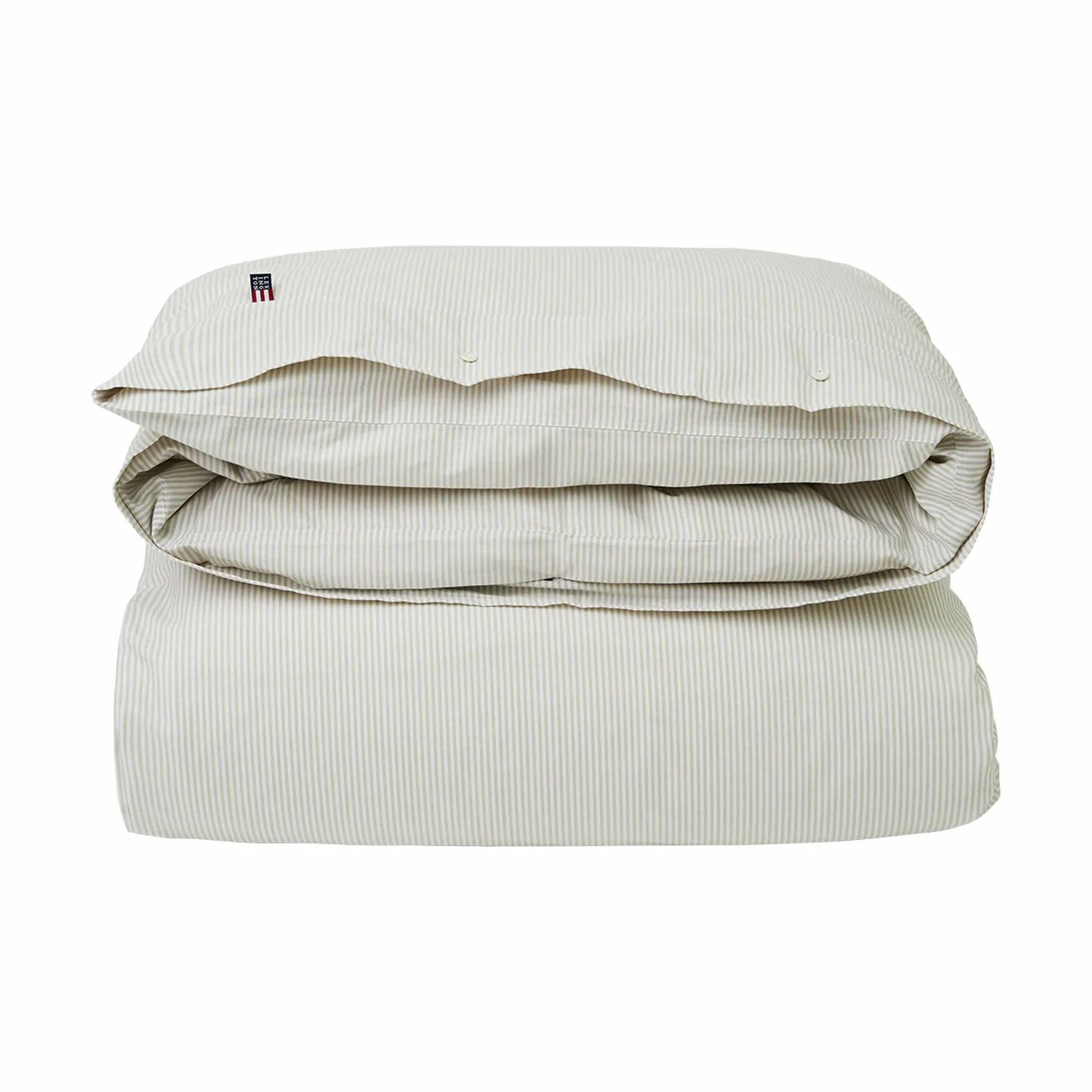 Lexington Sengetøj Icons Pin Point Dynebetræk i Gray/White, B140 x L220 cm, 1