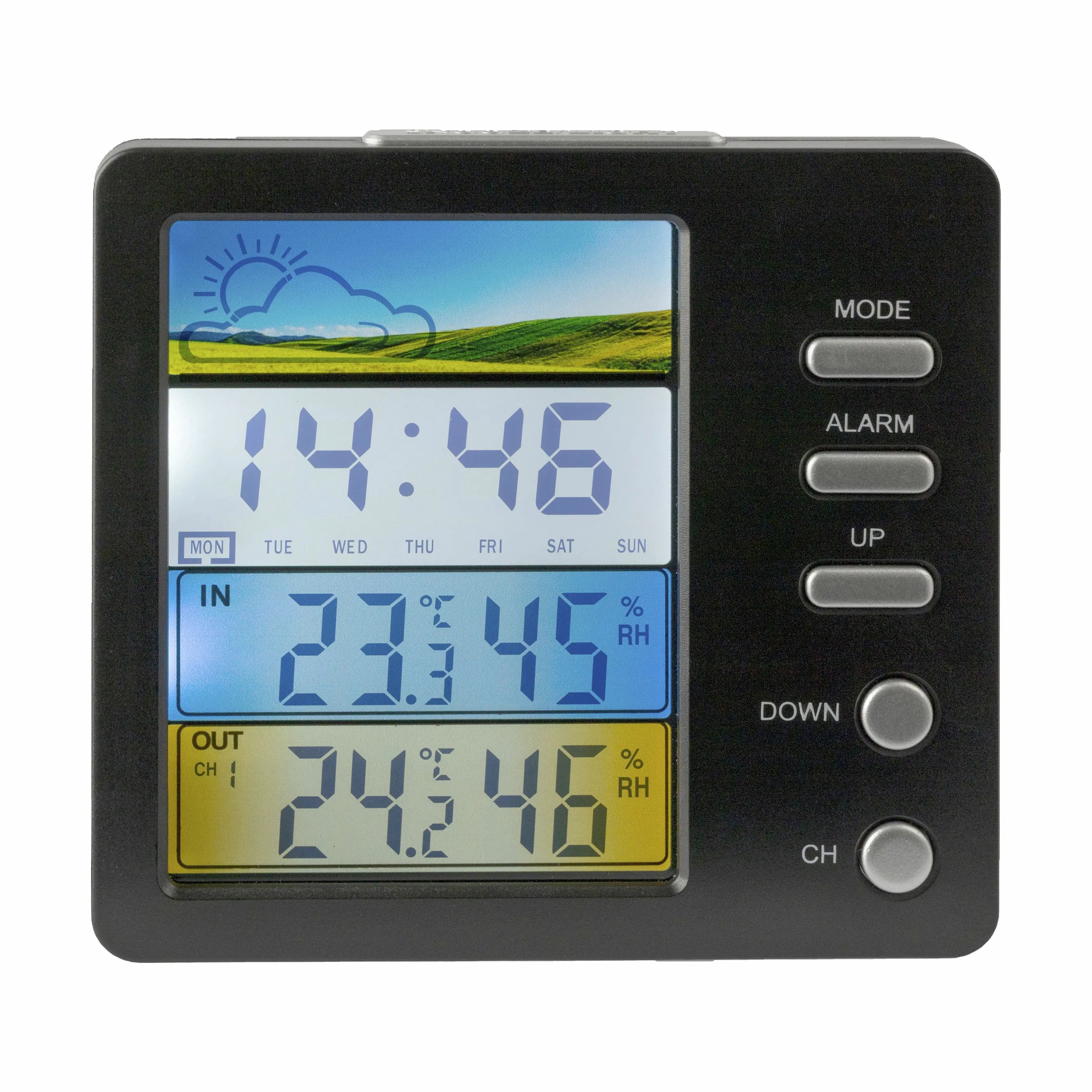 CASA Living Vejrstationer Vejrstation i Sort, 4