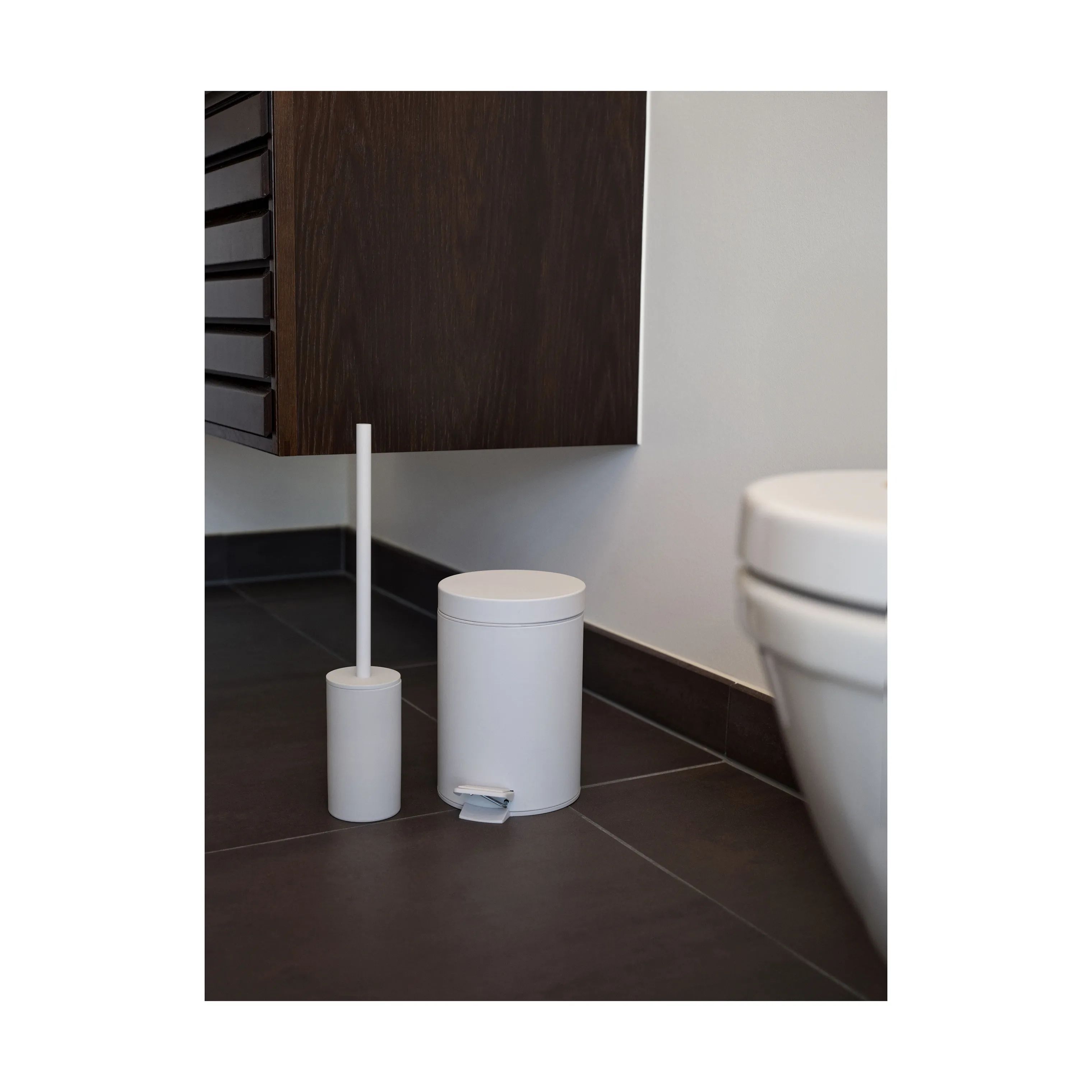 Zone Toiletbørster Solo Toiletbørste i Soft grey, 2