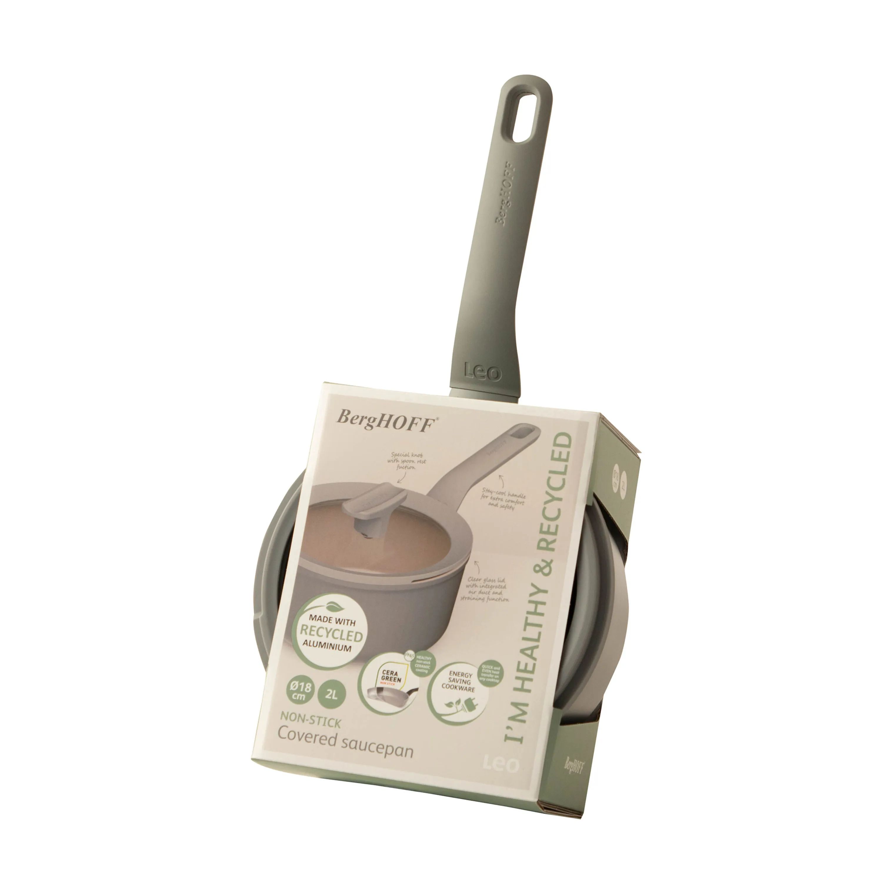 BergHOFF Kasseroller Balance Kaserolle i Moonmist, 3
