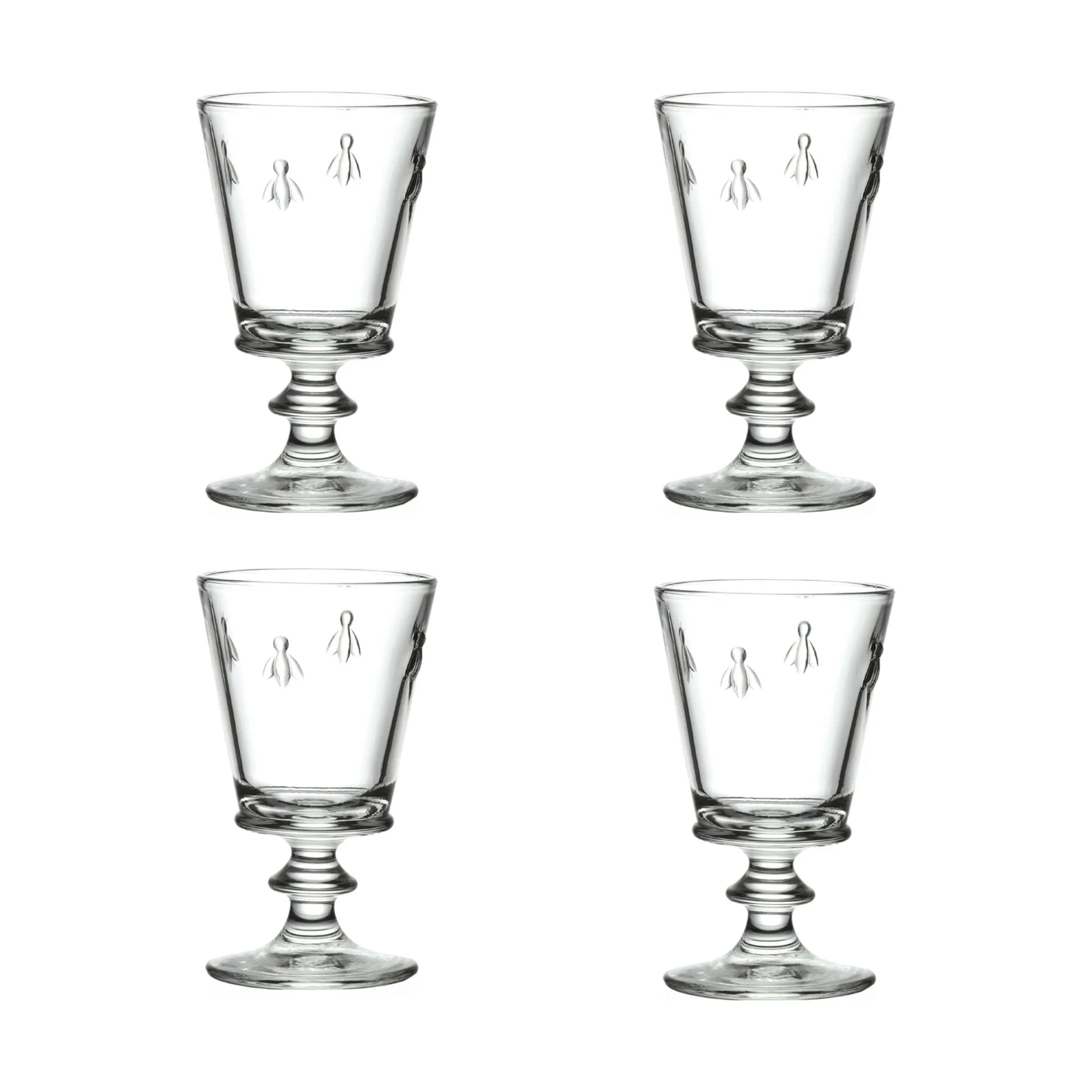 La Rochère Rødvinsglas Abeille Vinglas - 4 stk. i Klar, 1