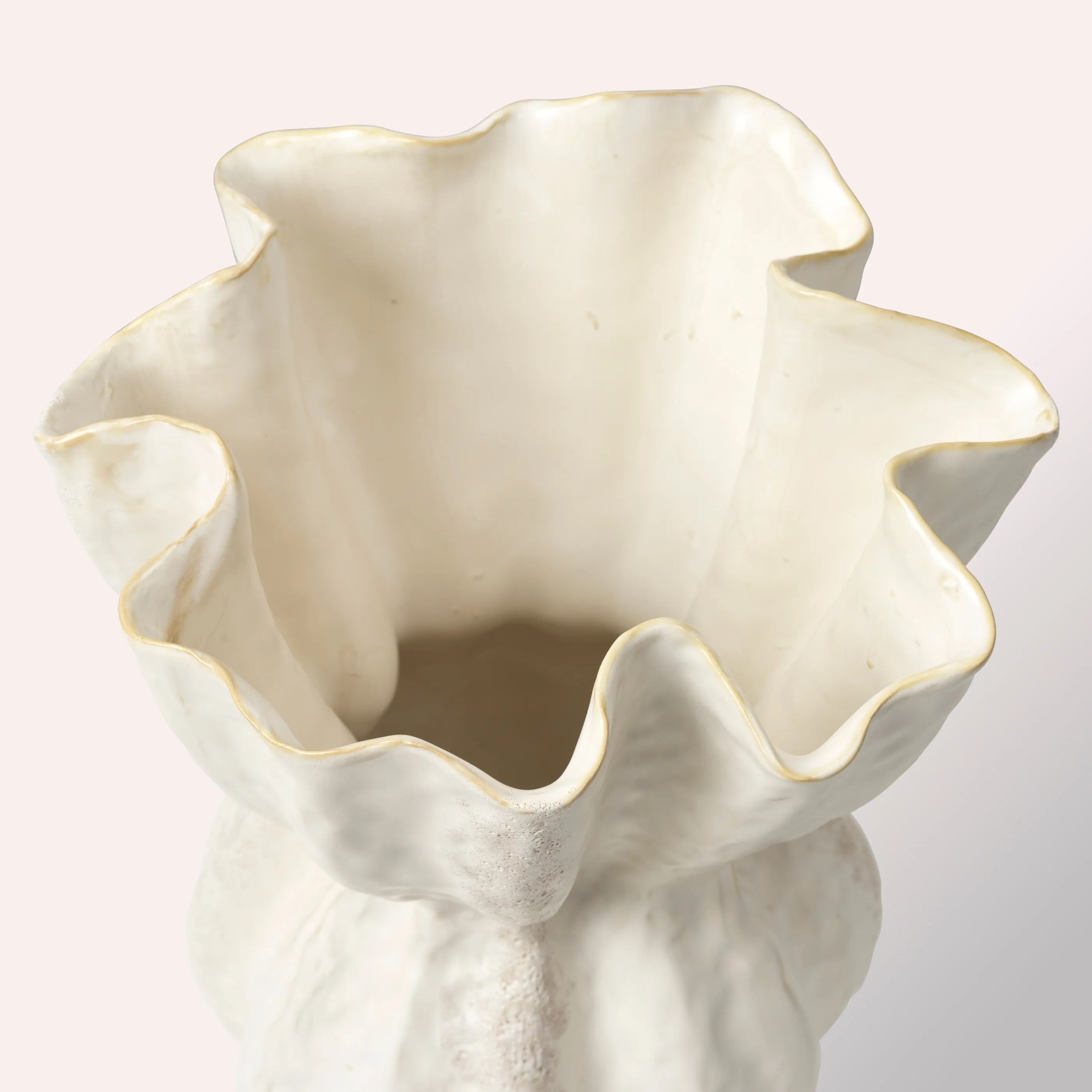 Broste Copenhagen Vaser Cori Vase i Hvid, 24 cm, 4