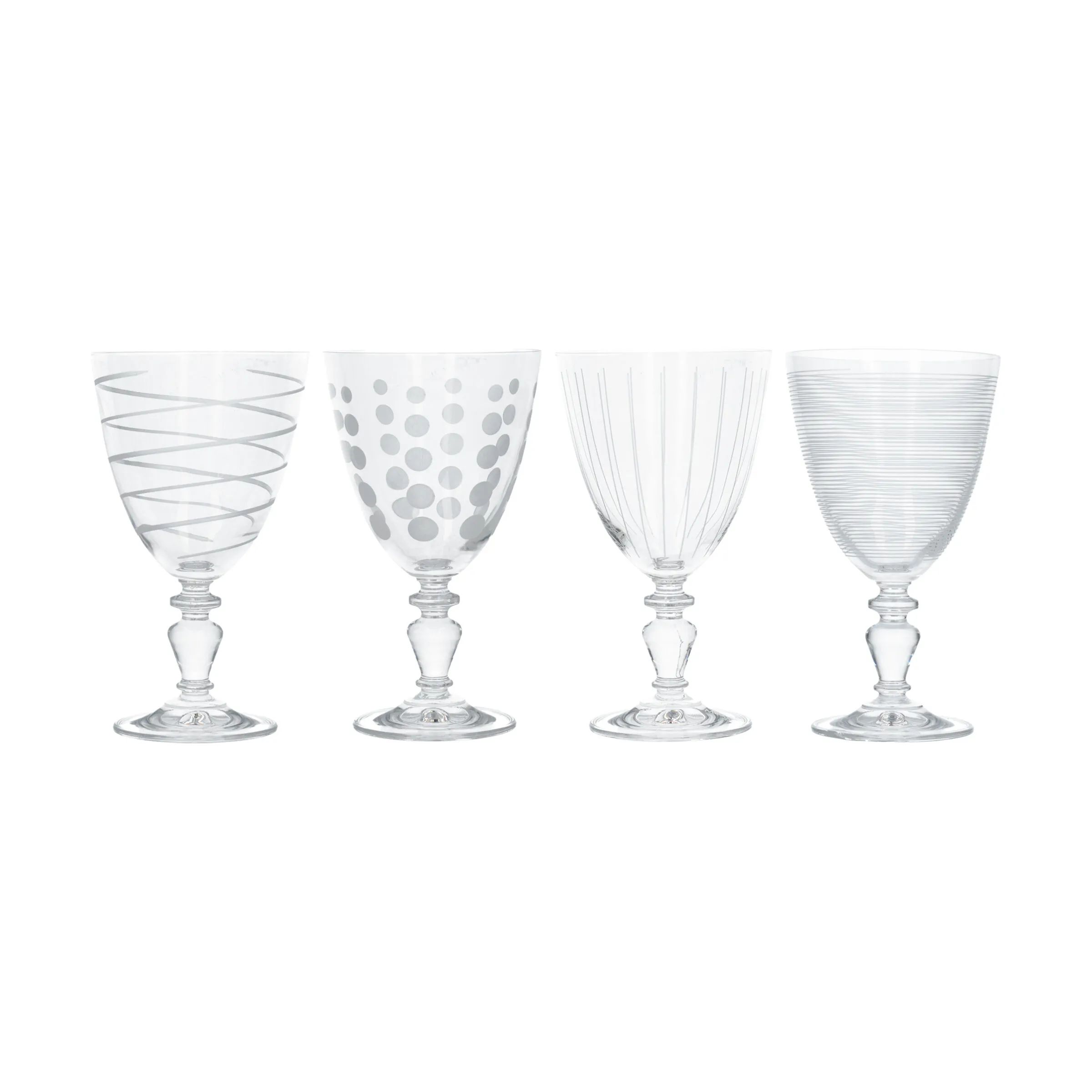 Mikasa Hvidvinsglas Cheers Vinglas - 4 stk. i Klar, 1