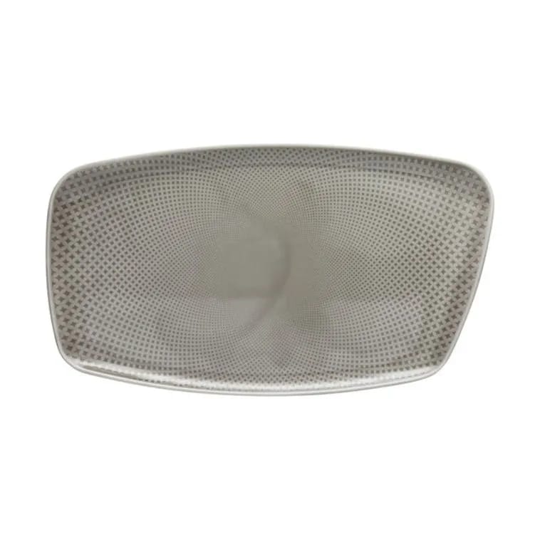 Rosenthal Serveringsfade Junto Serveringsfad i Perlegrå, 37,3 cm, 1