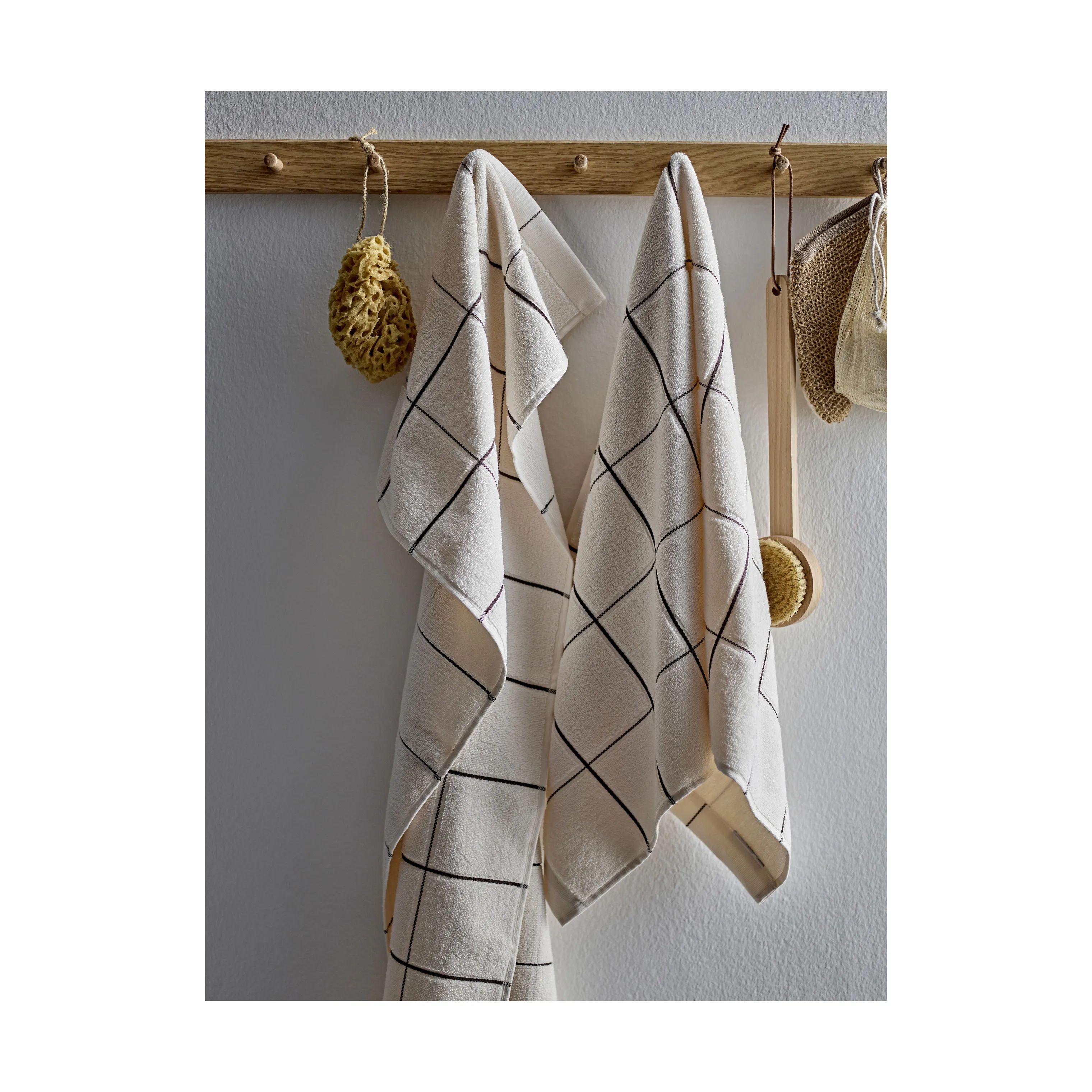 Södahl Håndklæder Vista Håndklæde i Offwhite, B50 x L100 cm, 2