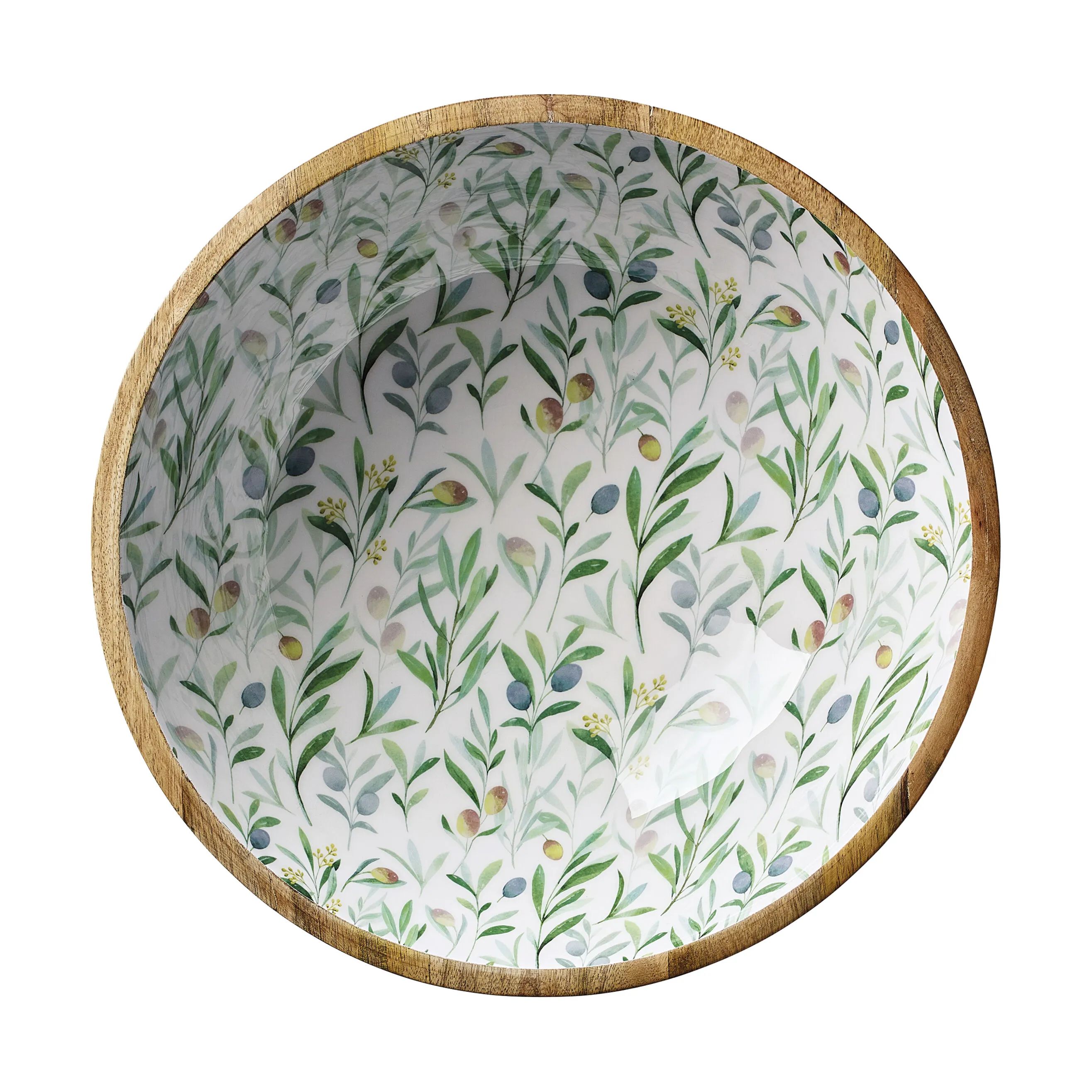 Zassenhaus Serveringsskåle Mango Serveringsskål i Olive, H12 x Ø35 cm, 3