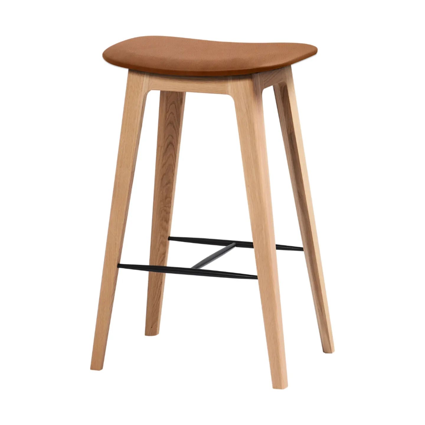 SACKit Barstole Nordic Barstol i Brun, 73 cm, 1