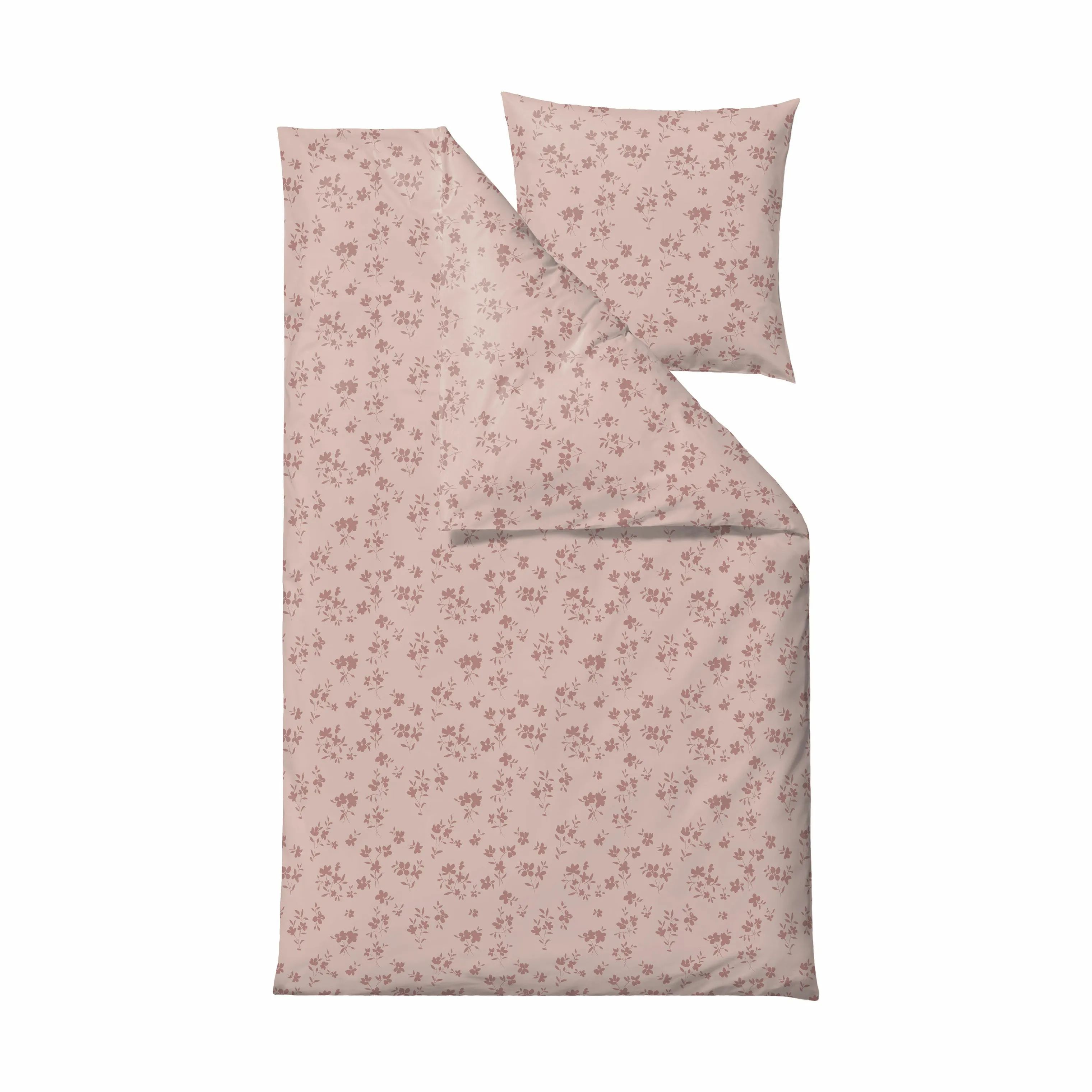 CASA Living Sengetøj Sengetøj i Floral Silhoutte, B140 x L220 cm, 1