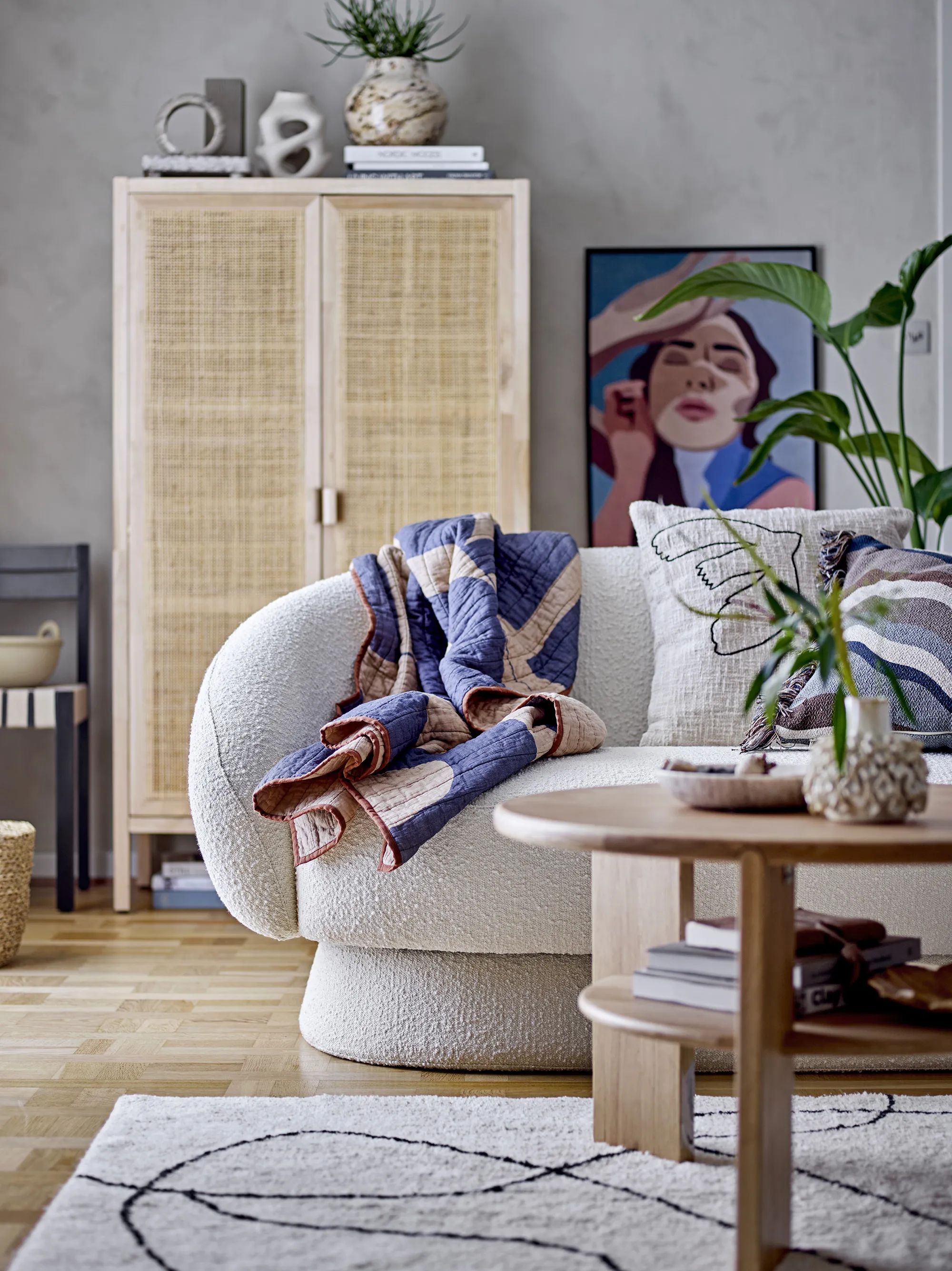 Bloomingville Sofaer Ted Sofa i Hvid, 2