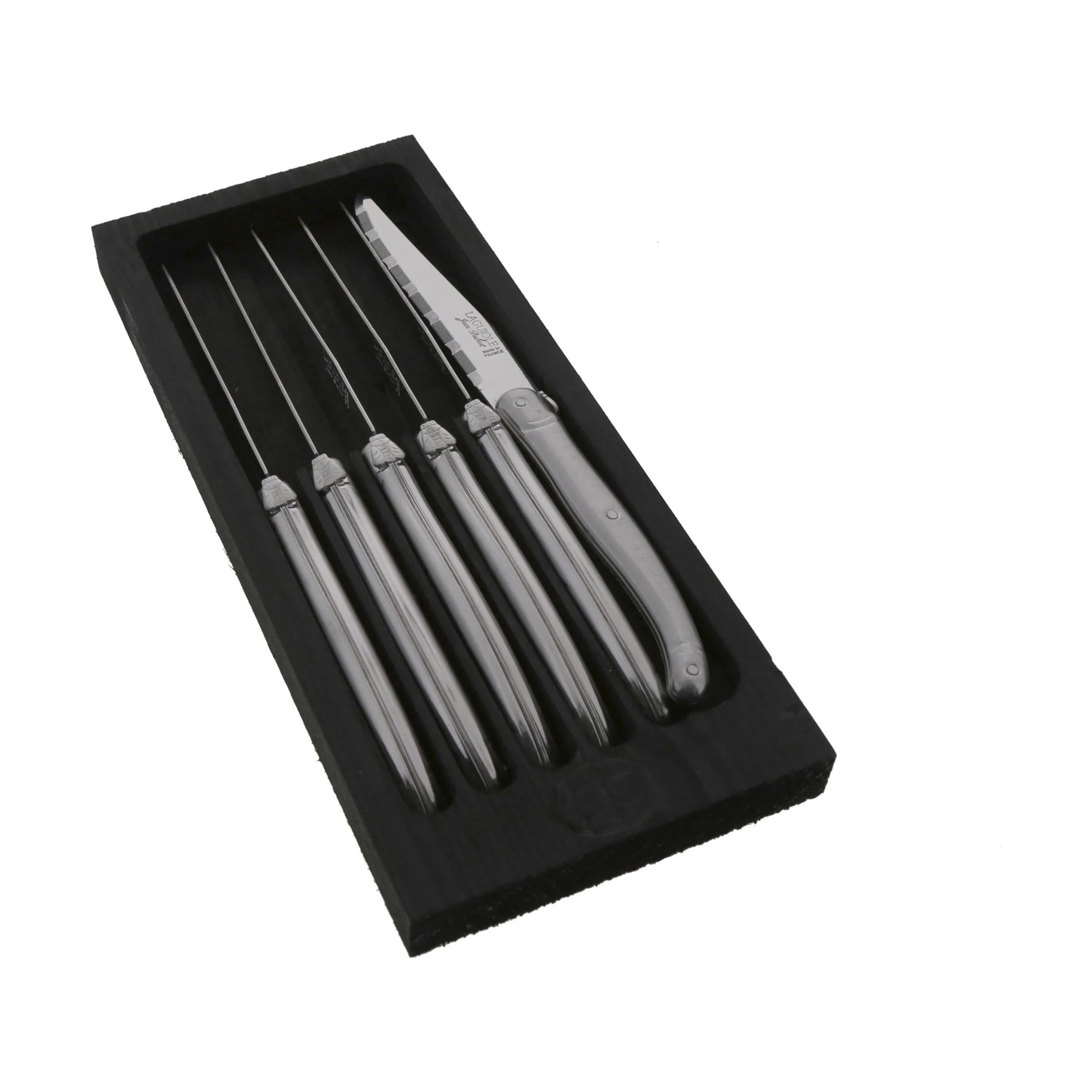 Jean Dubost Bordknive Laguiole Kniv - 6 stk. i Sølv, 1