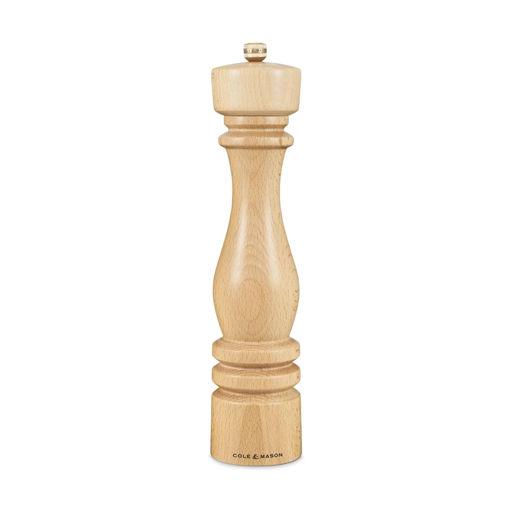 Cole&Mason Peberkværne London Peberkværn i Natural Beech, 30 cm, 1