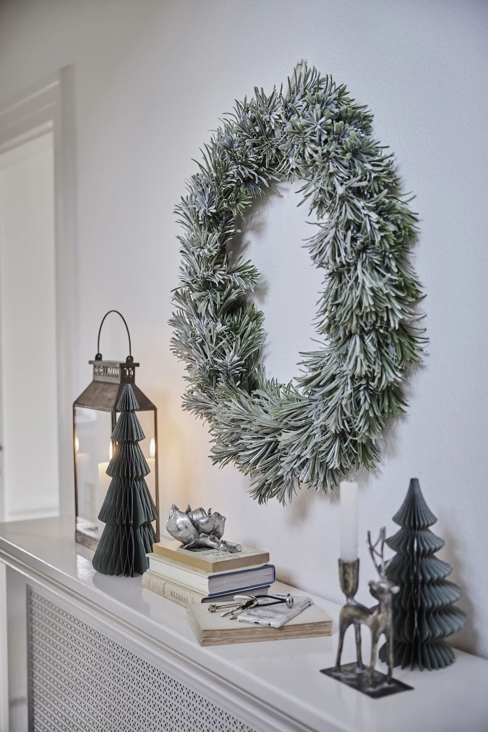 Lene Bjerre Øvrigt julepynt Poelle Juledekoration - Juletræ i grøn, 25 cm, 2