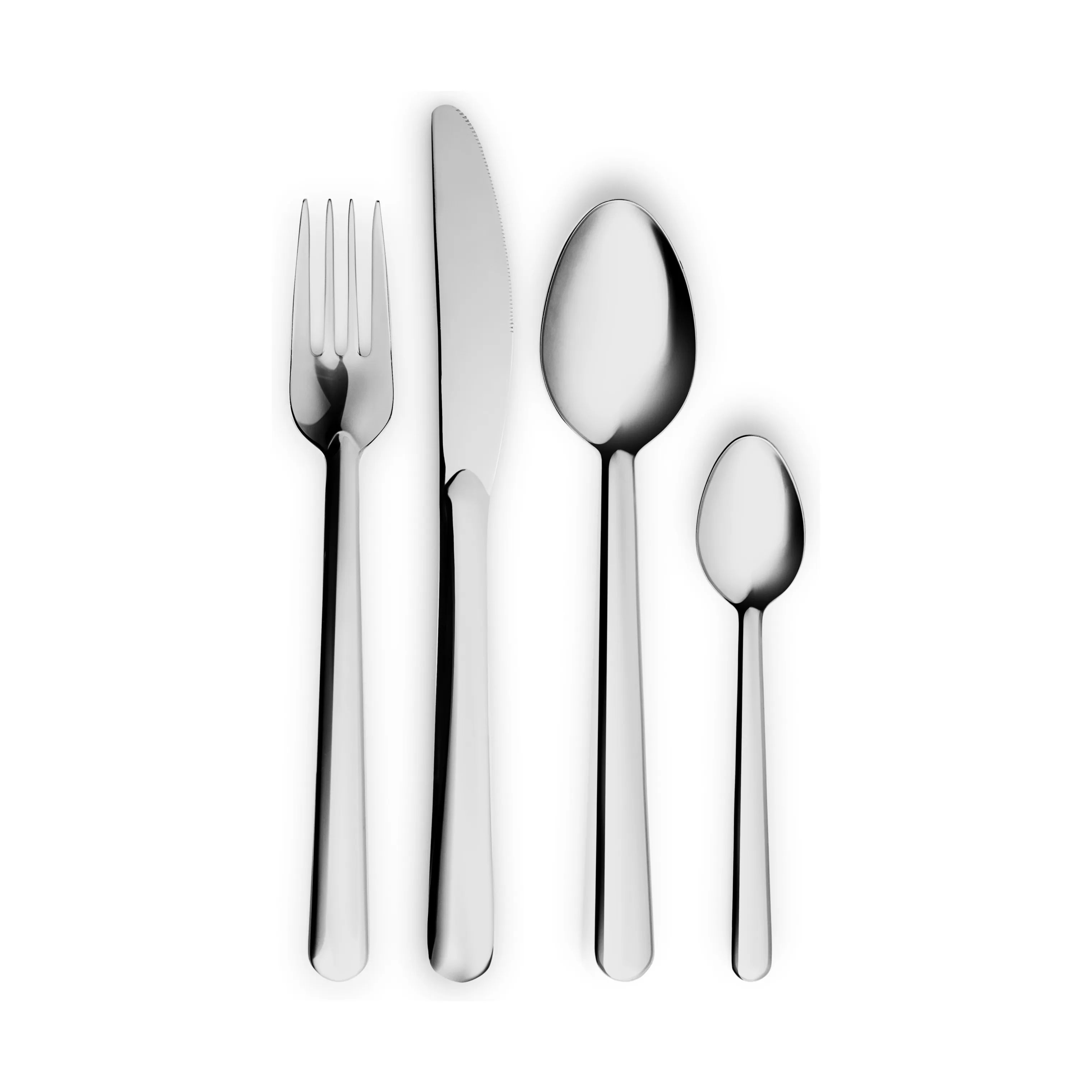 Eva Trio Bestiksæt Legio Nova Bestiksæt - 16 dele i Sølvfarvet/blank, 16 stk., 1