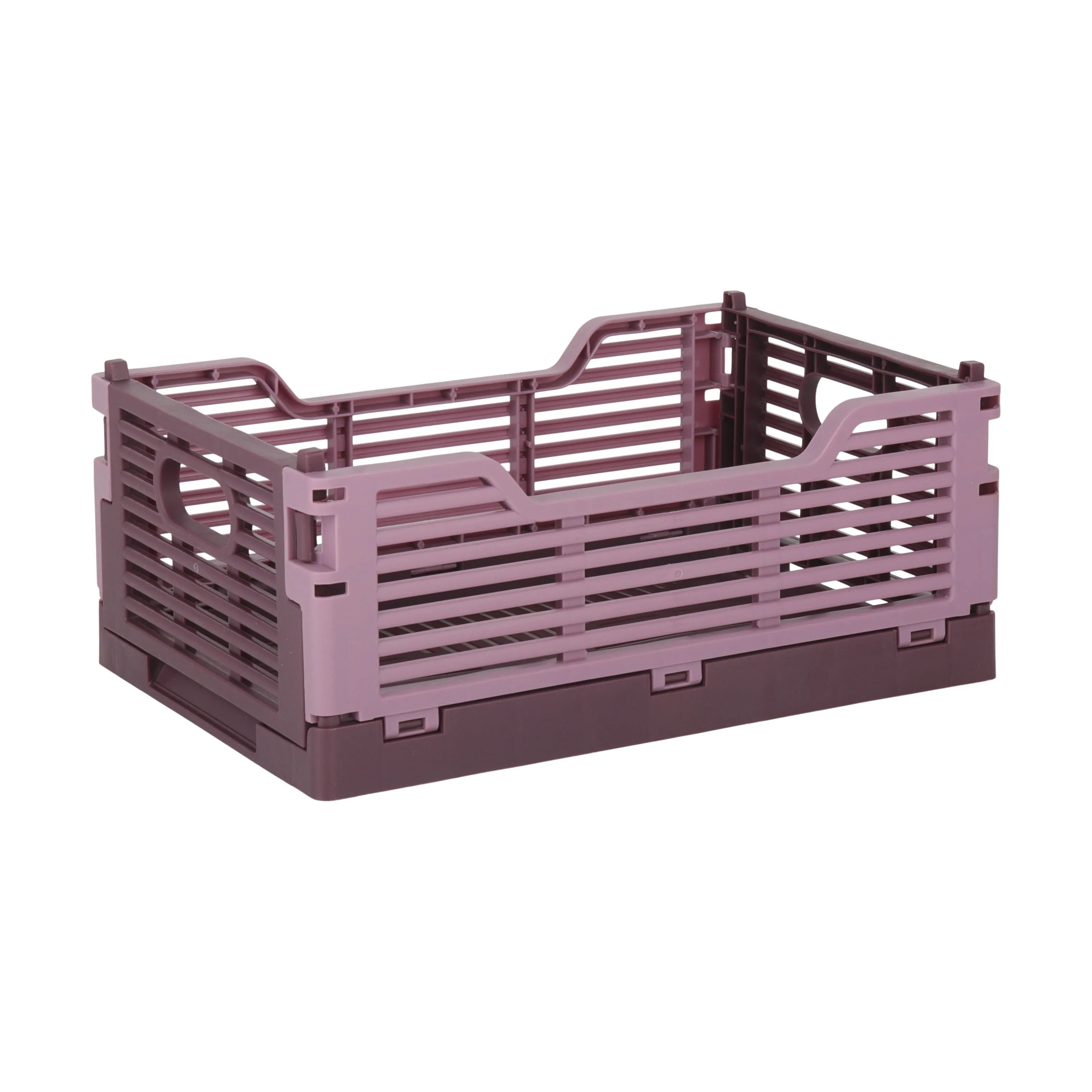 CASA Living Kasser Foldekasse i Lilla, B15 x L22 cm, 1